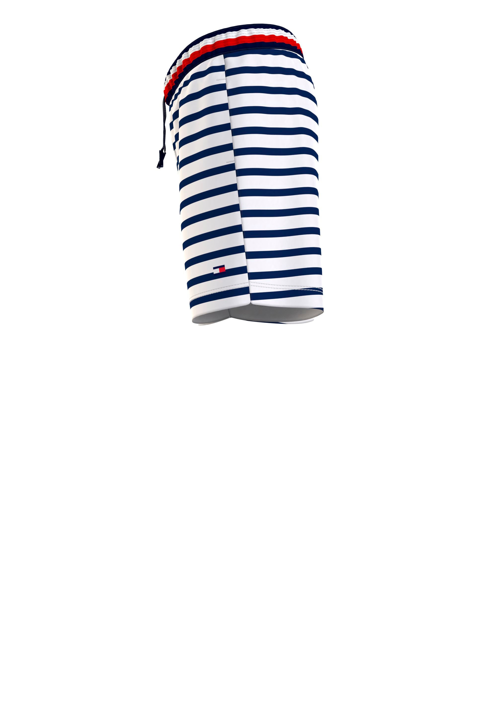 ♕ Tommy Hilfiger »MEDIUM Markenlabel Tommy Swimwear auf Badehose mit PRINT«, DRAWSTRING Hilfiger versandkostenfrei