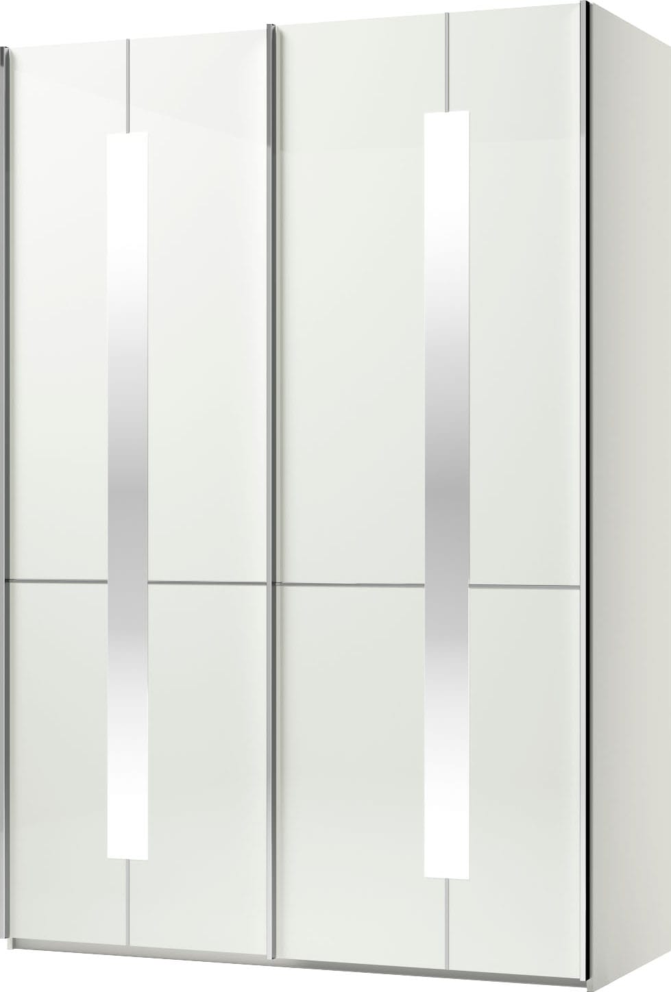Musterring Armoire à portes coulissantes »Imola W« comprend étagères et tringles, avec portes vitrées et miroir décoratif
