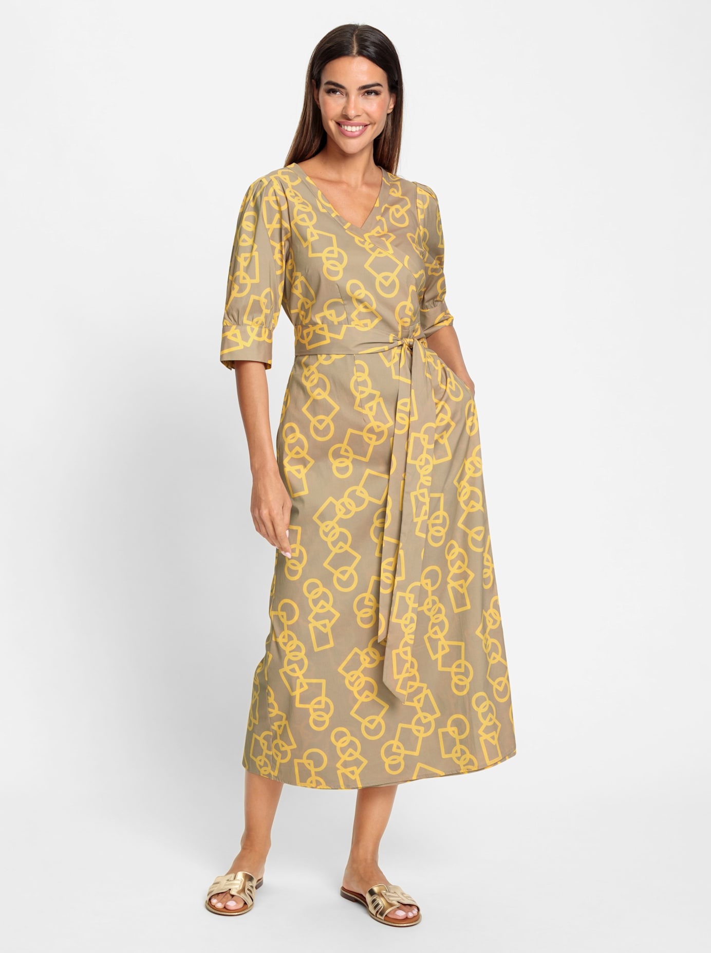 heine Wickelkleid »Druck-Kleid«