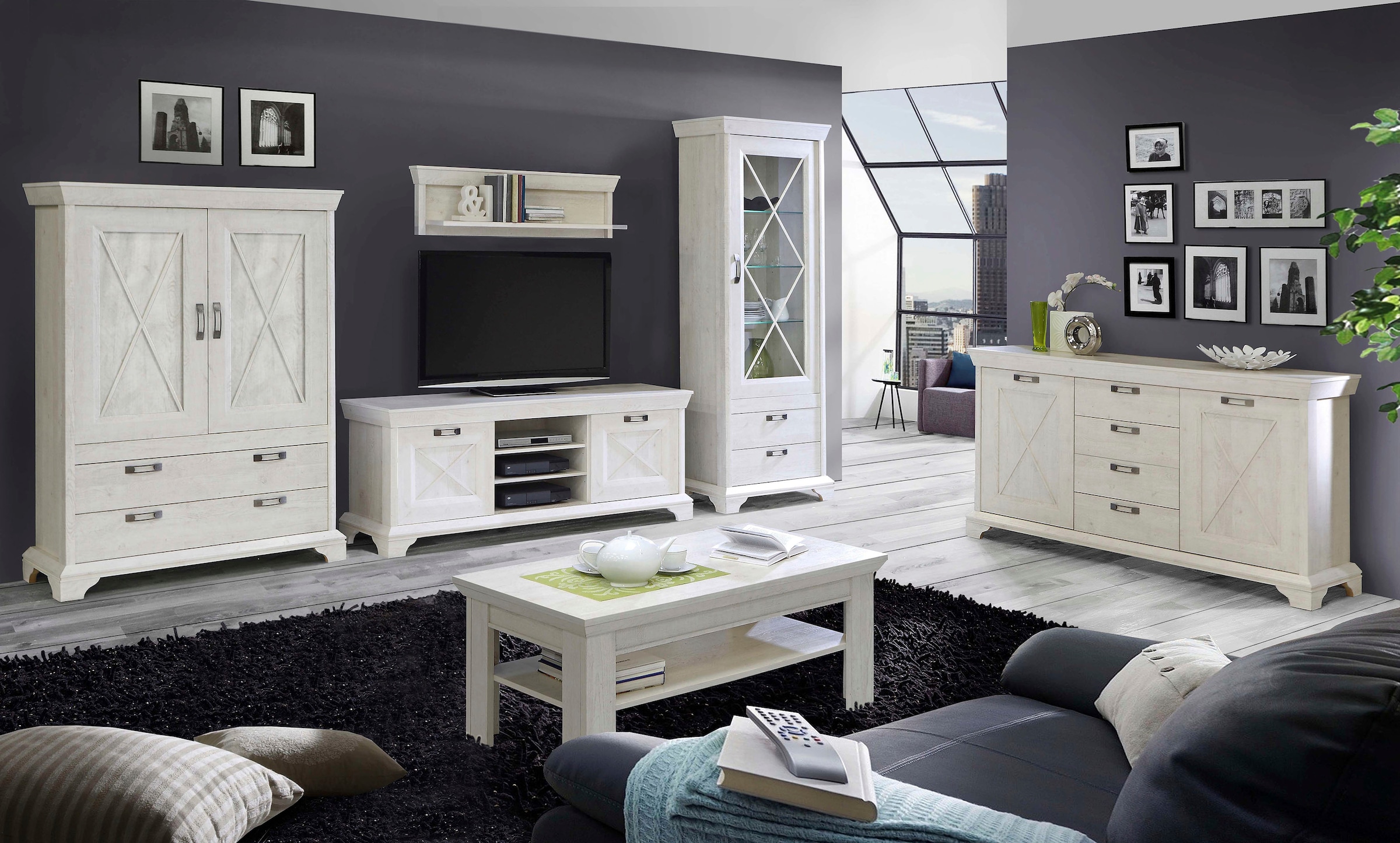 FORTE Highboard »Kashmir« Breite 178 cm