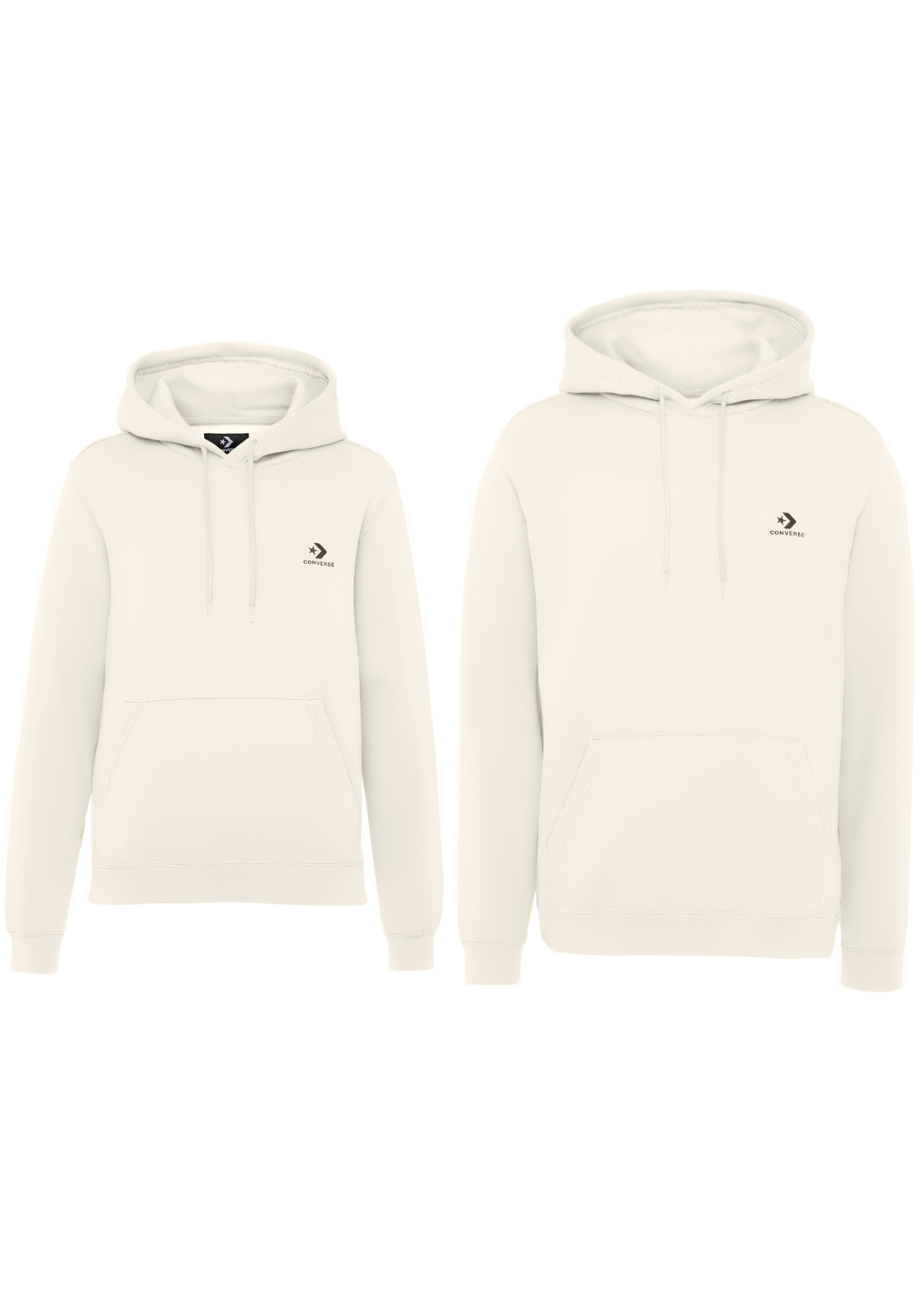 Converse Kapuzensweatshirt »EMBROIDERED STAR CHEVRON BRUSHED BACK FLEECE HOODIE«, (1 tlg.), Unisex