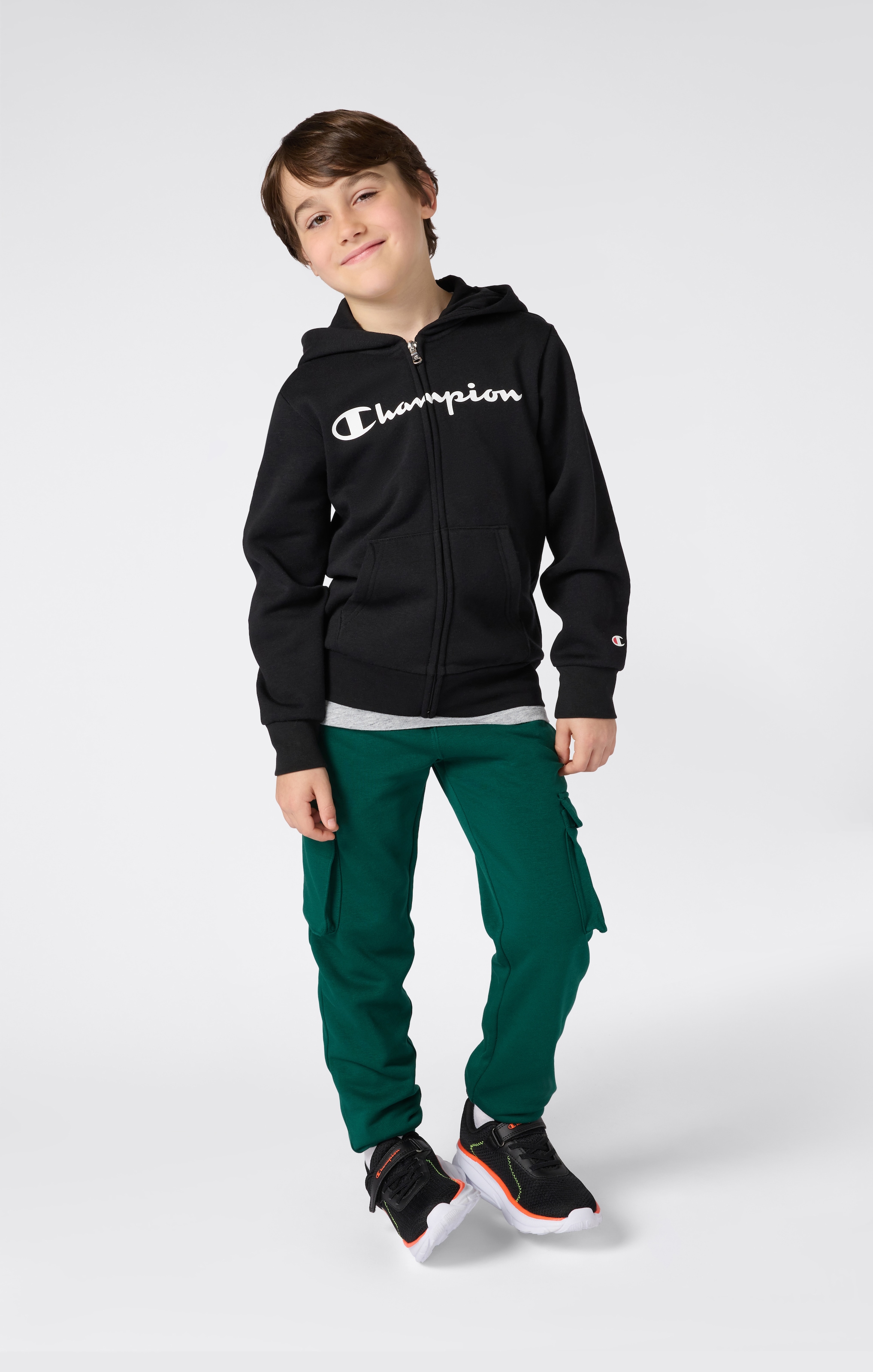 Champion Sweat à capuche »BASICS Fleece Full Zip Sweatshirt« 1 tlg. für Kinder