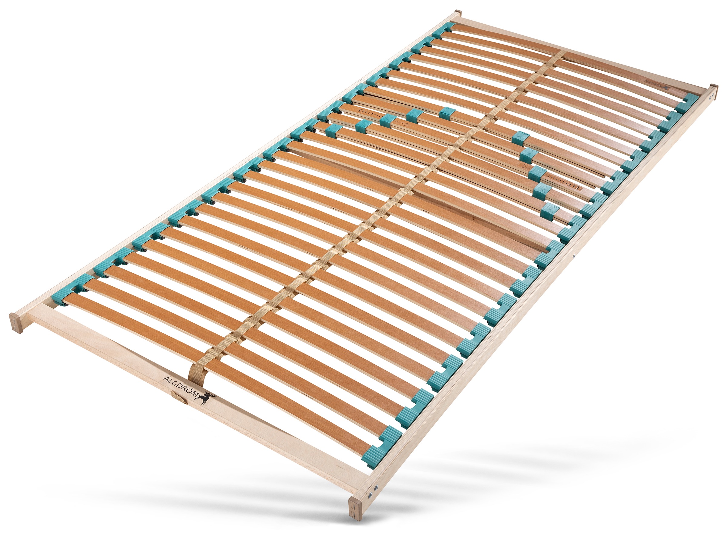 Image of Älgdröm Lattenrost »Tyrifjord«, (1 St.), Perfektes Einstiegs-Modell mit 28 Federholzleisten, stabilisierendem Mittelgurt und 5-fach Härtegradregulierung bei Ackermann Versand Schweiz