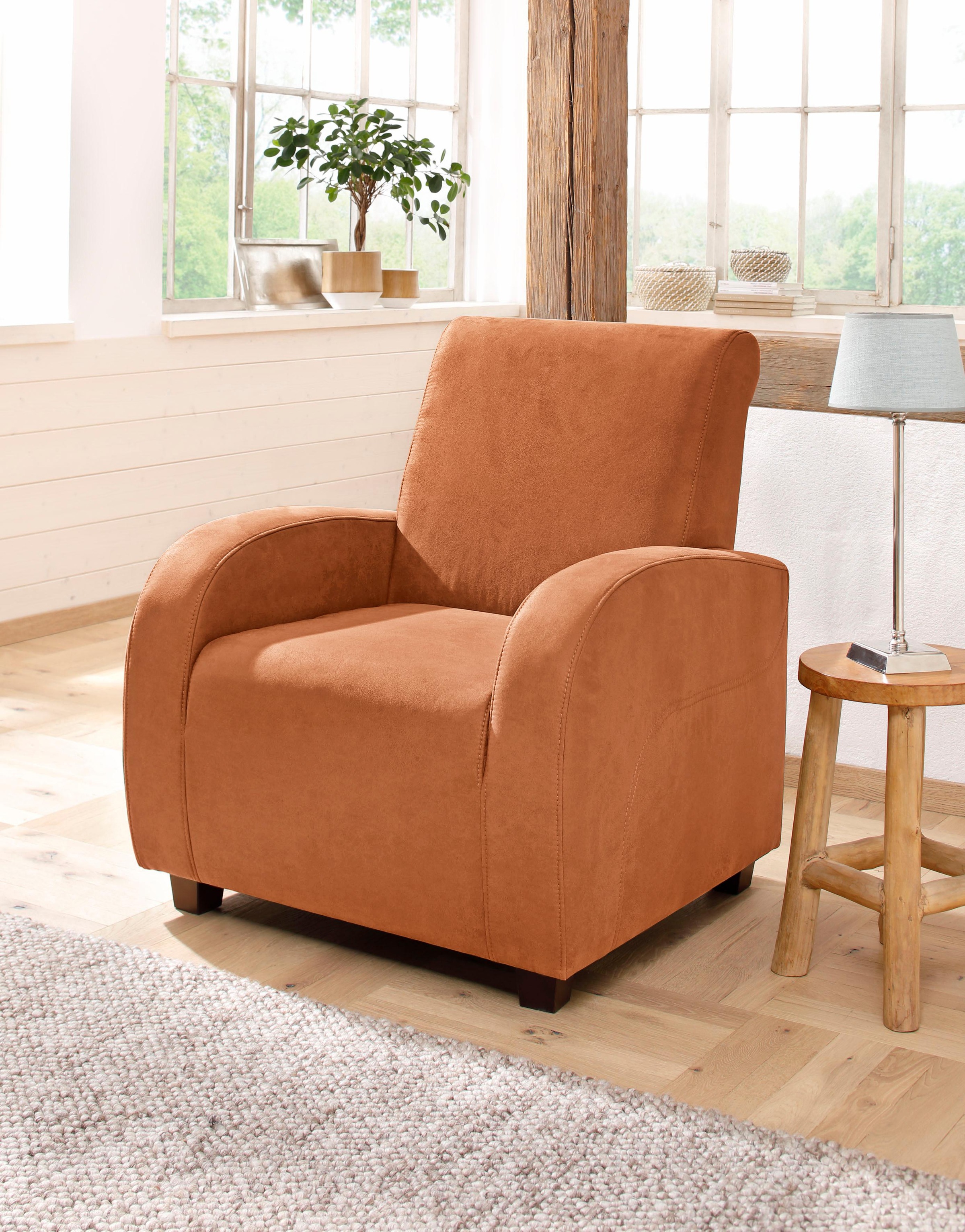 Image of Home affaire Sessel »Falk«, mit hoher Lehne, mit Federkern-Polsterung bei Ackermann Versand Schweiz