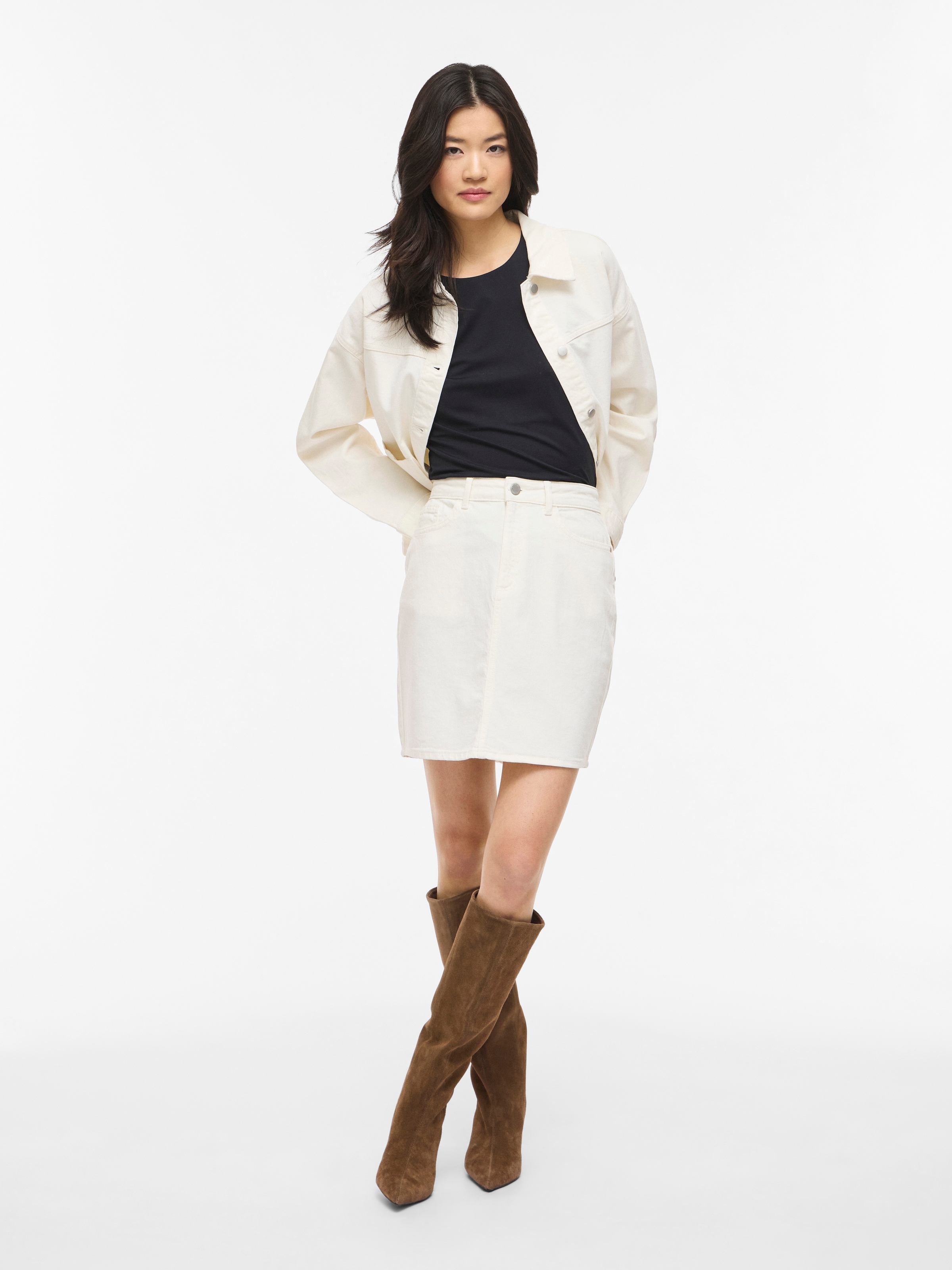 Vila Jeansrock »VIKAJA JAF LBD  DENIM SKIRT- NOOS«