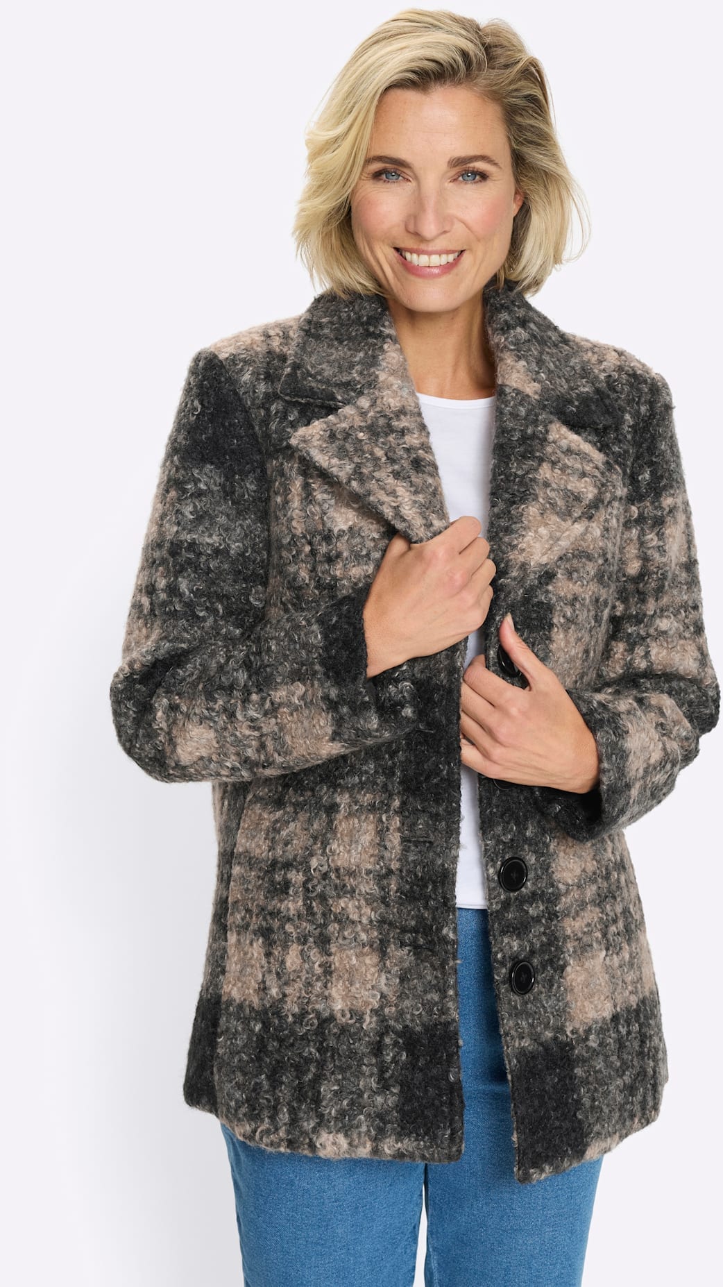 Classic Basics Veste longue sans capuche