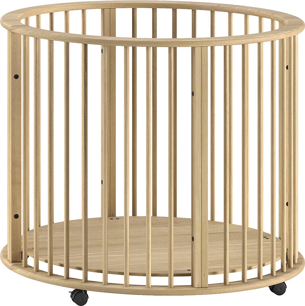 Image of Vipack Laufgitter "Dino auf Rollen mit 2 Bremsen, universell einsetzbar, Made in Europe" bis 15 kg hochwertig verarbeitet, Buche massiv, verschiedene Farben erhältlich
