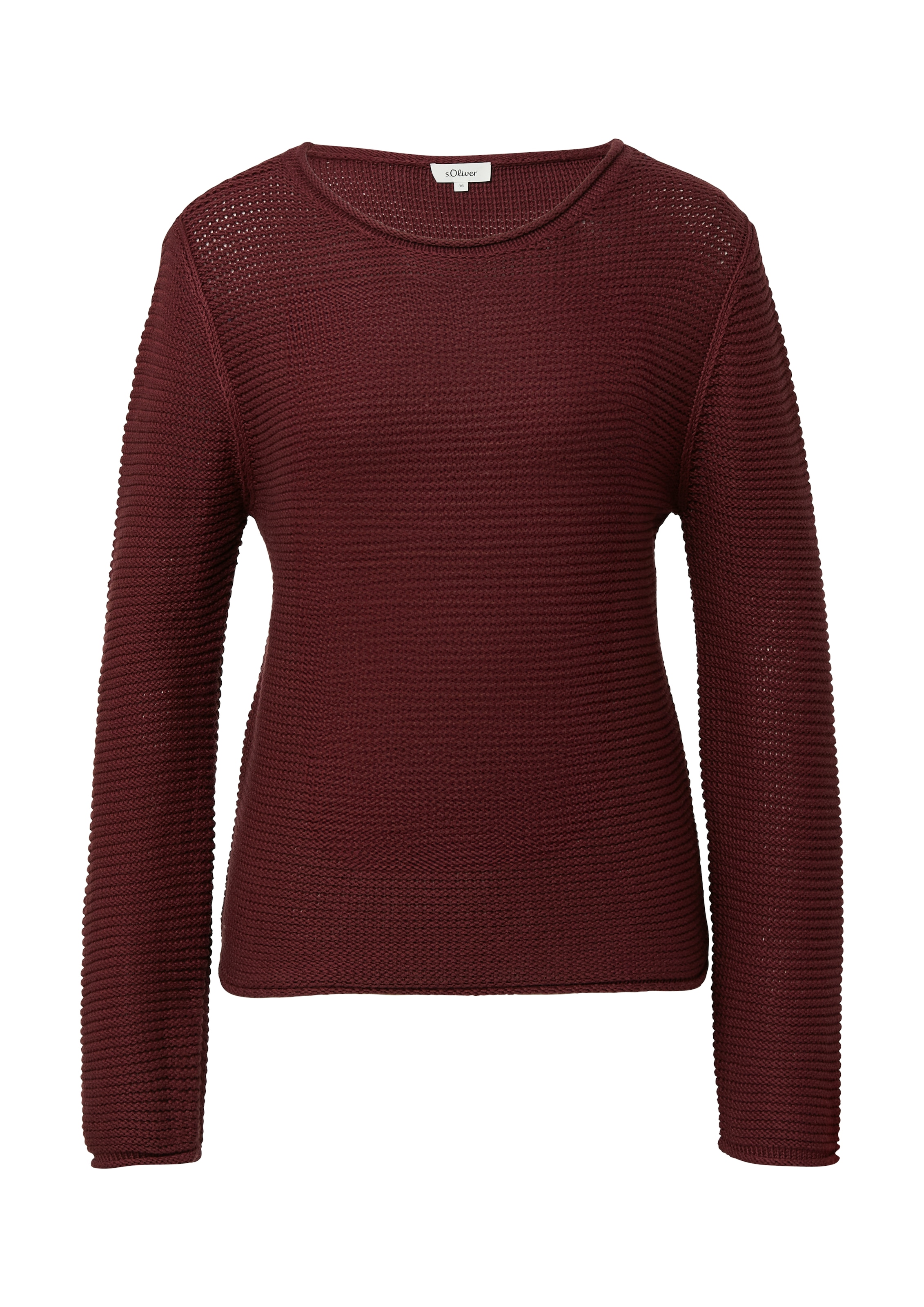 s.Oliver Pull en tricot mit Rundhals