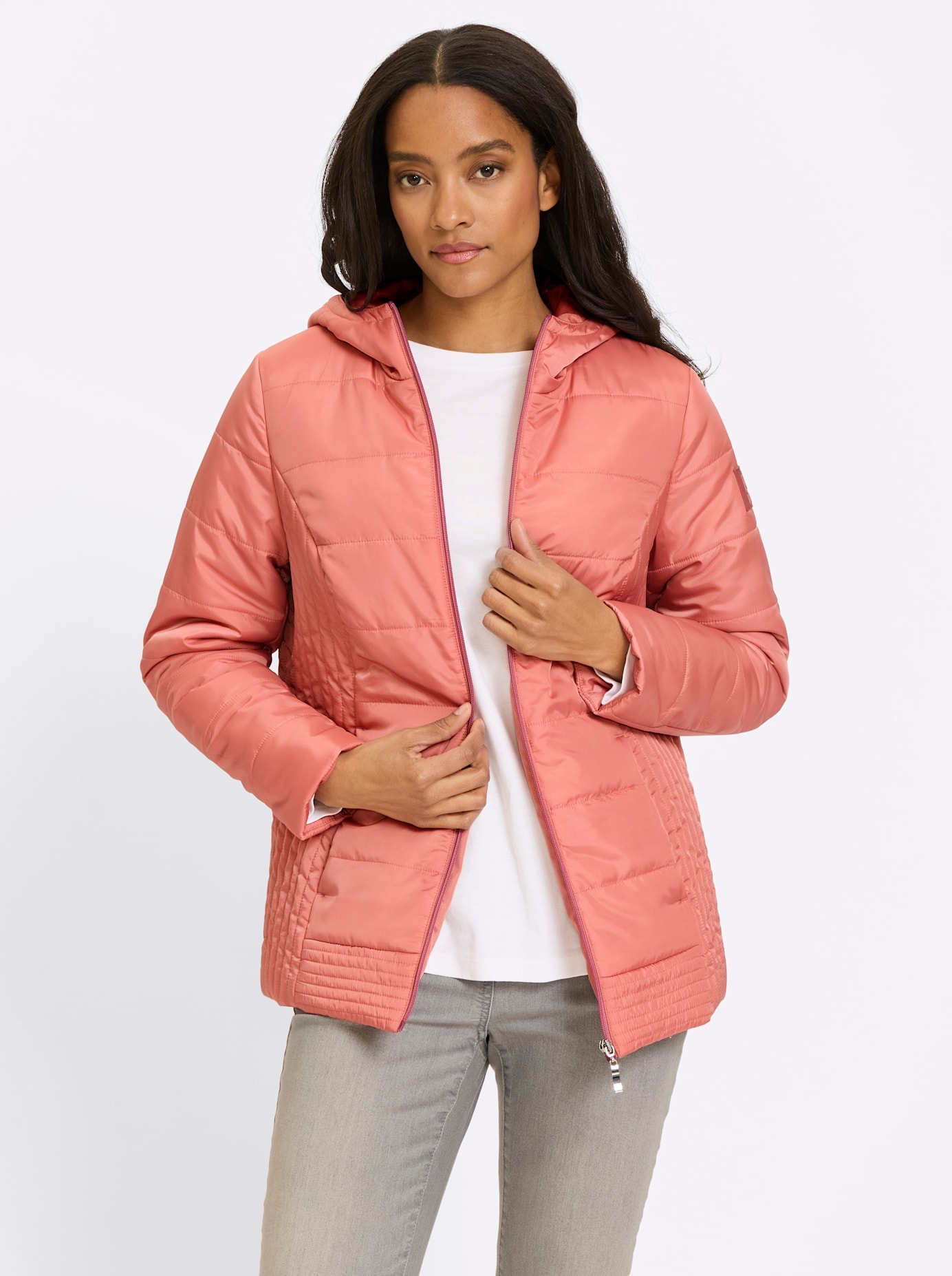 heine Veste matelassée avec capuche