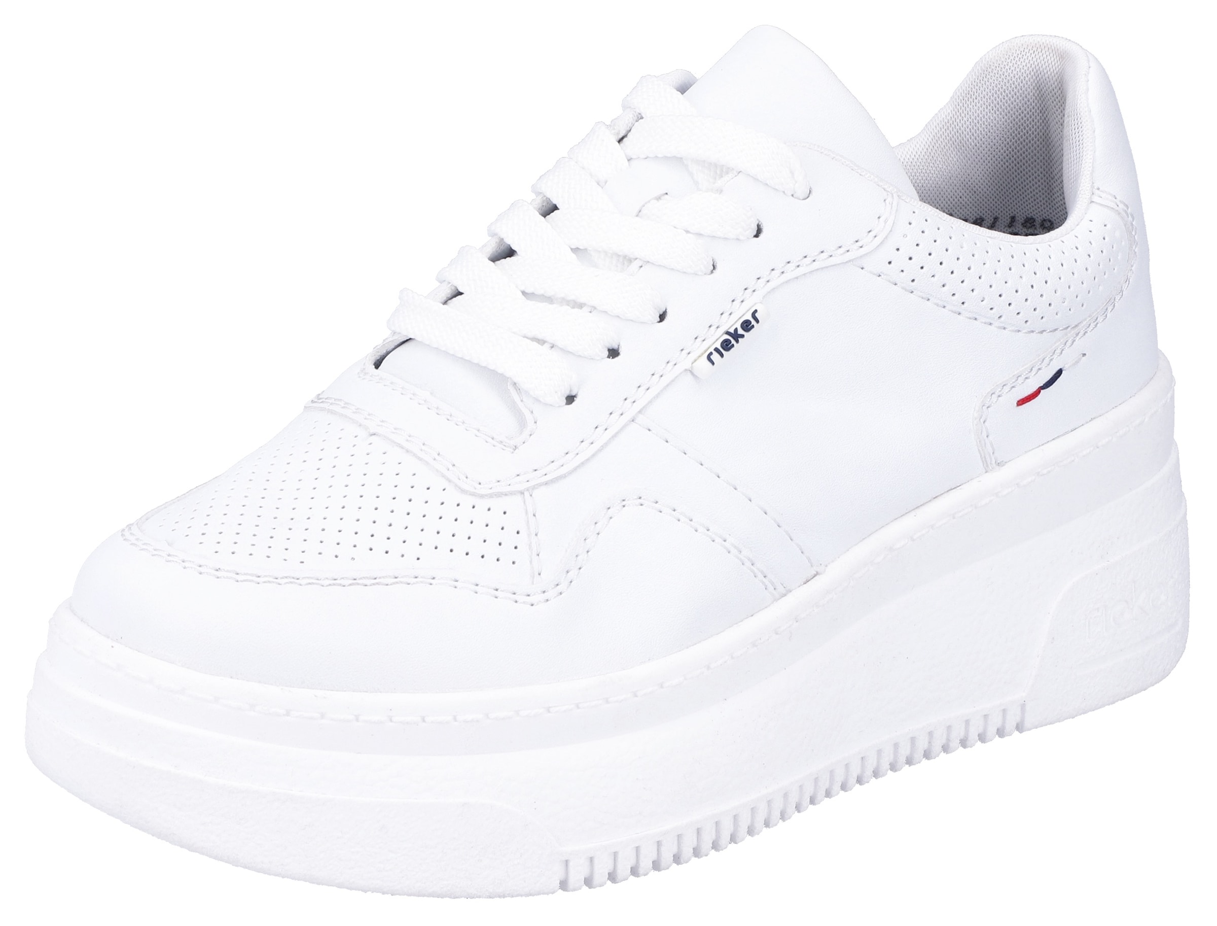 Image of Rieker Plateausneaker mit loser Einlage, Freizeitschuh, Halbschuh, Schnürschuh