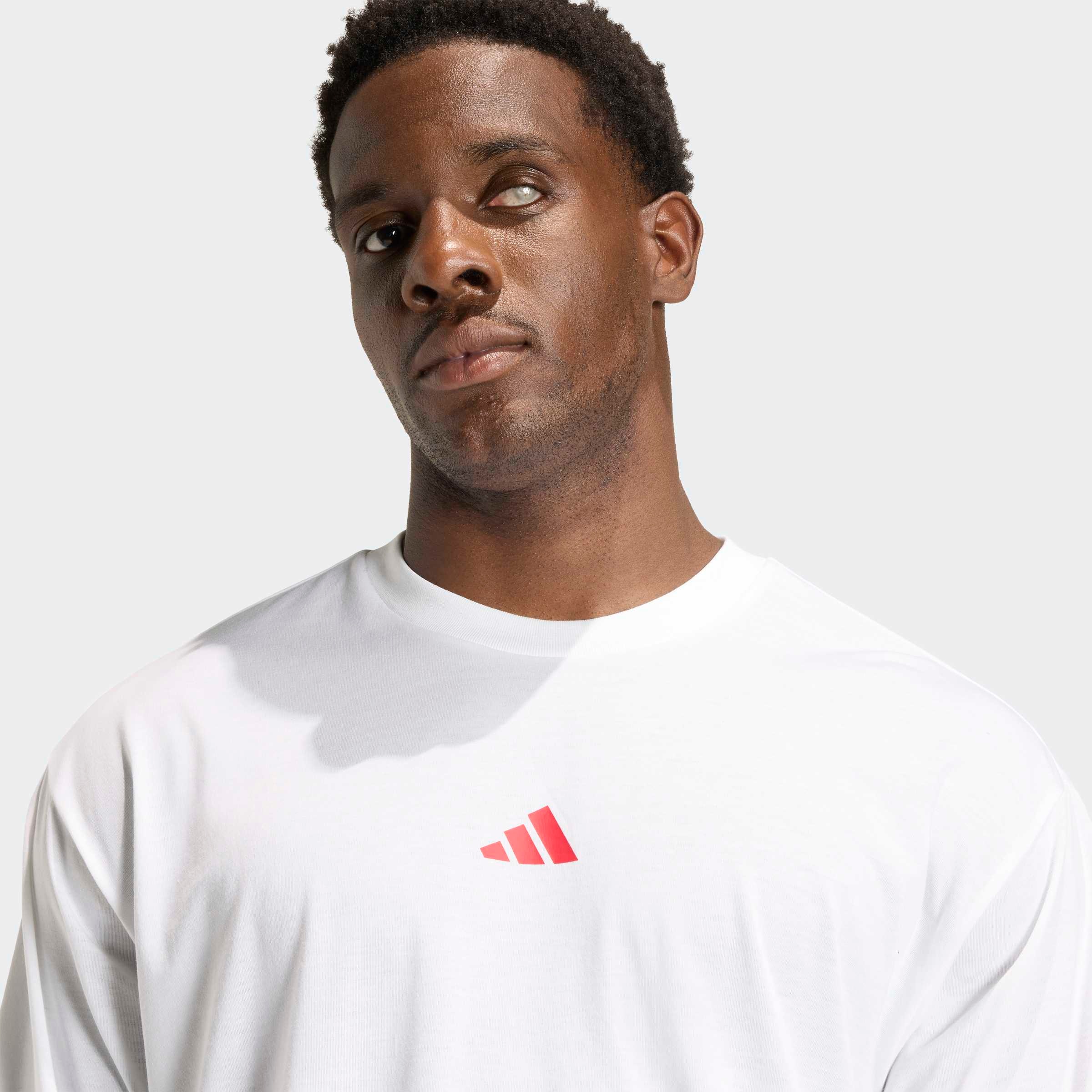 adidas Performance T-shirt de course »RUN HARD GRAPHIC LONGSLEEVE«