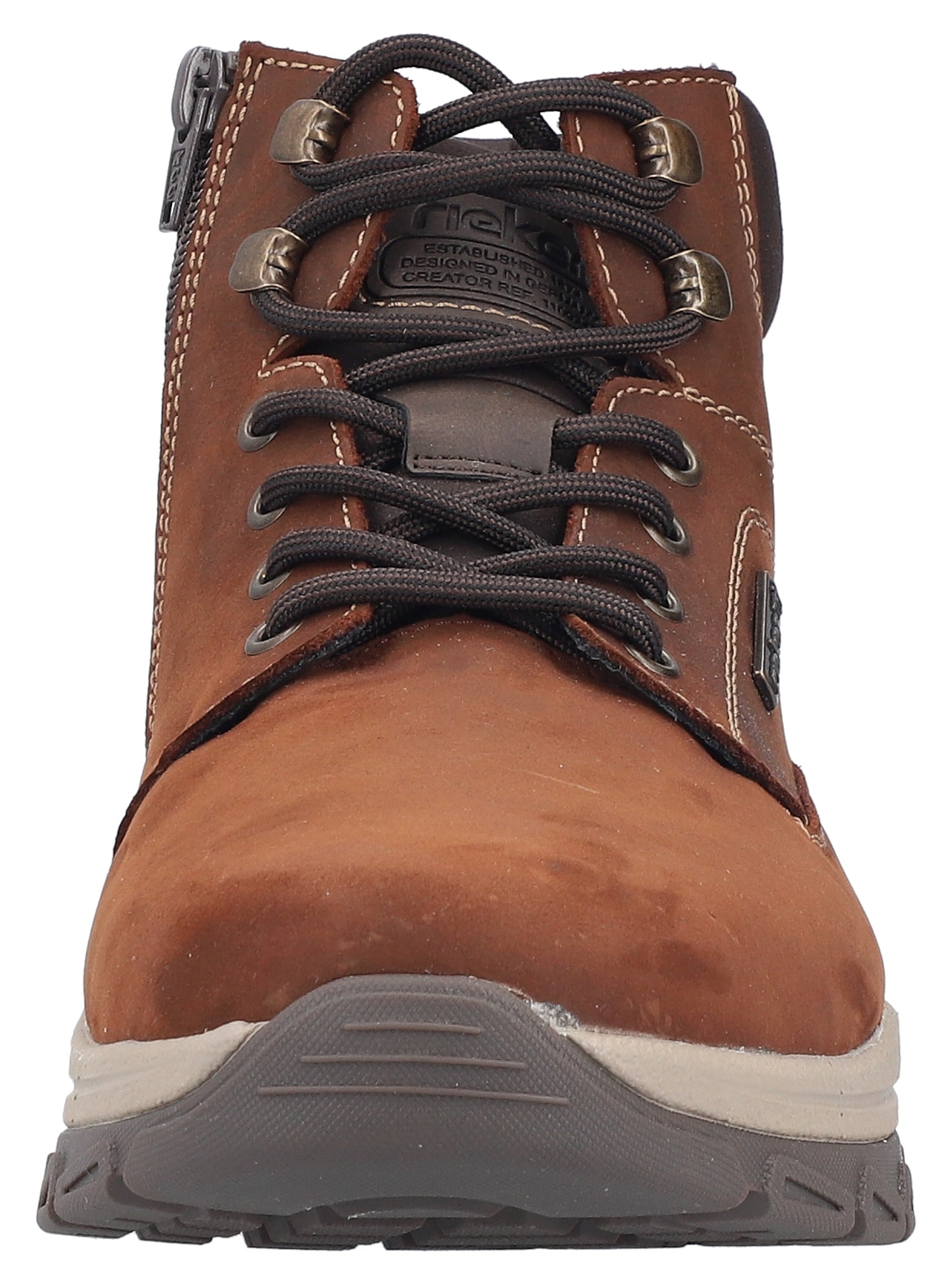 Rieker Bottes d'hiver  Bottines à lacets, bottines, chaussures outdoor avec fermeture éclair intérieure