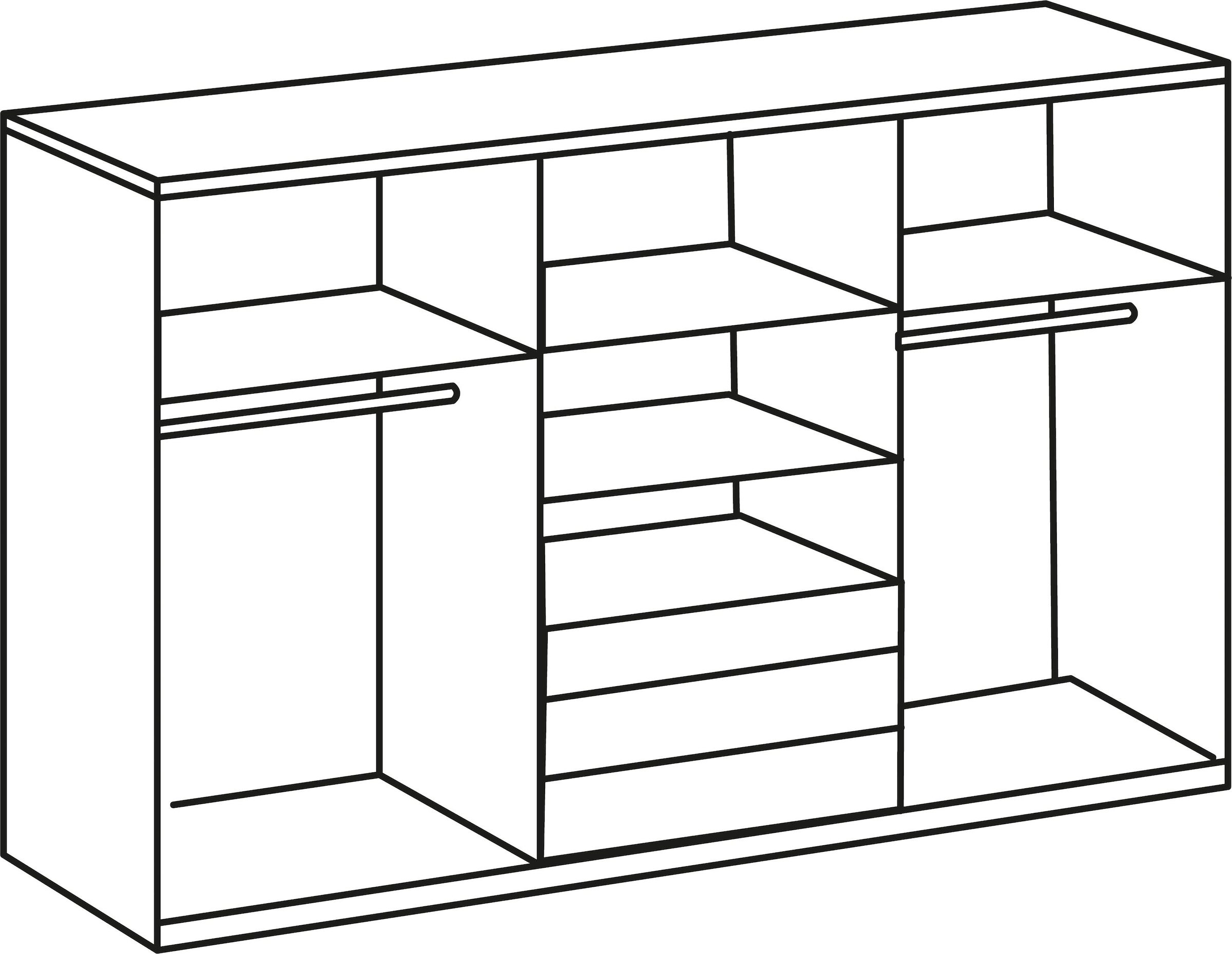 Go kaufen bequem To Schwebetürenschrank Fresh »Magic«