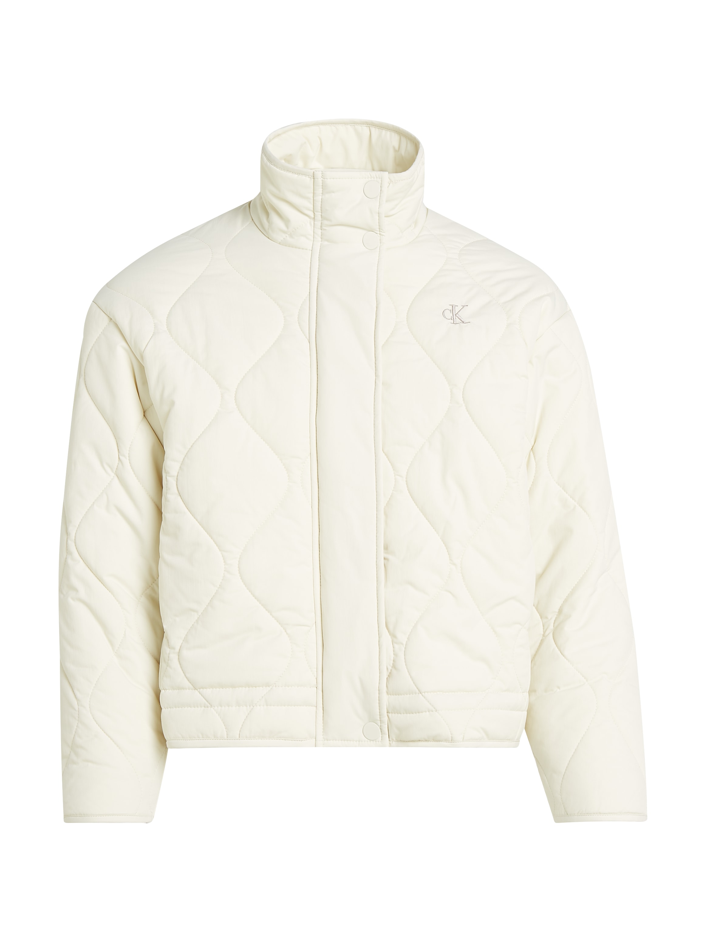 Calvin Klein Jeans Steppjacke »QUILTED JACKET«, ohne Kapuze, für Kinder bis 16 Jahre mit Logoschriftzug