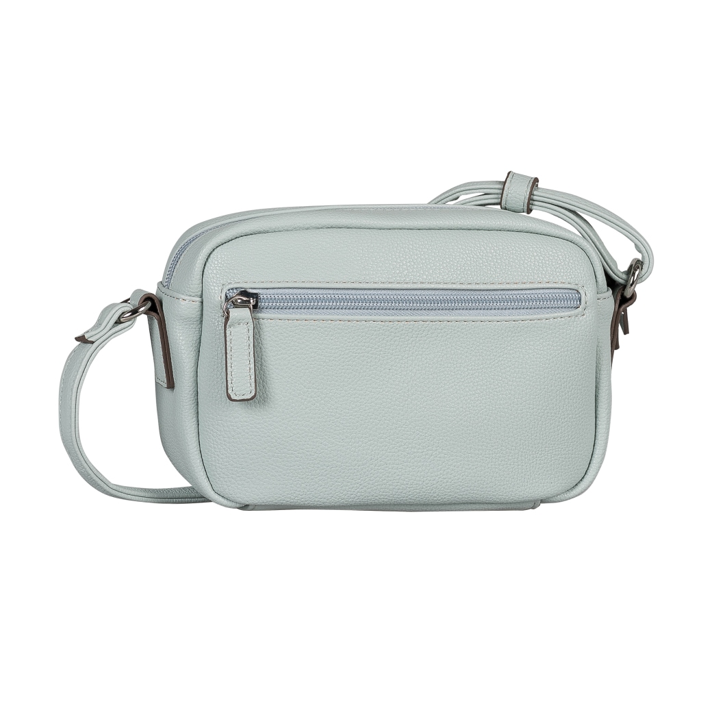 TOM TAILOR Denim Handtasche »Aveline« Damen Umhängetasche, Schultertasche mit glänzendem 3D-Logo