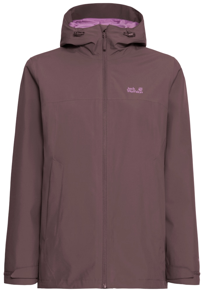 Jack Wolfskin Veste fonctionnelle 3 en 1 »MOONRISE 2 3IN1 JKT W« Veste fonction 3-en-1, pour la randonnée et autres activités de plein air,