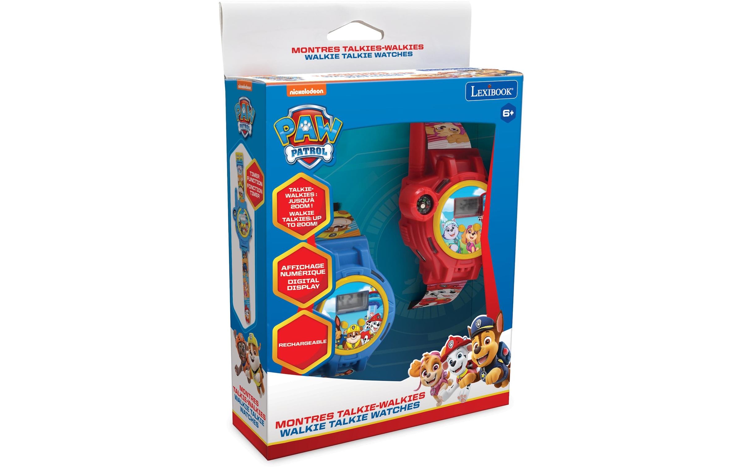 Lexibook® Digitaluhr »Paw Patrol«, (Set, 2 tlg.)