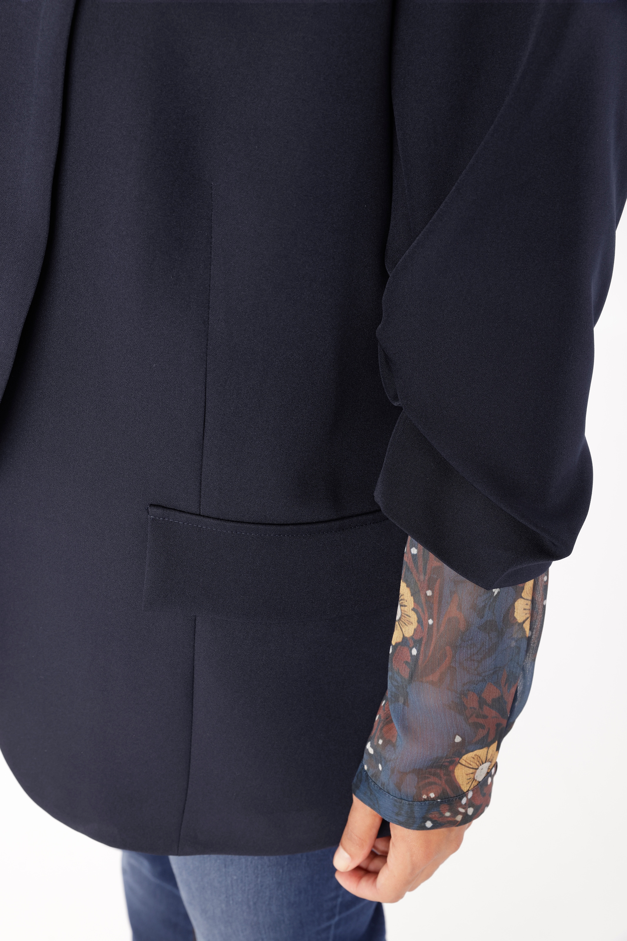 Aniston PLUS Blazer long avec manches 3/4 froncées - NOUVELLE COLLECTION
