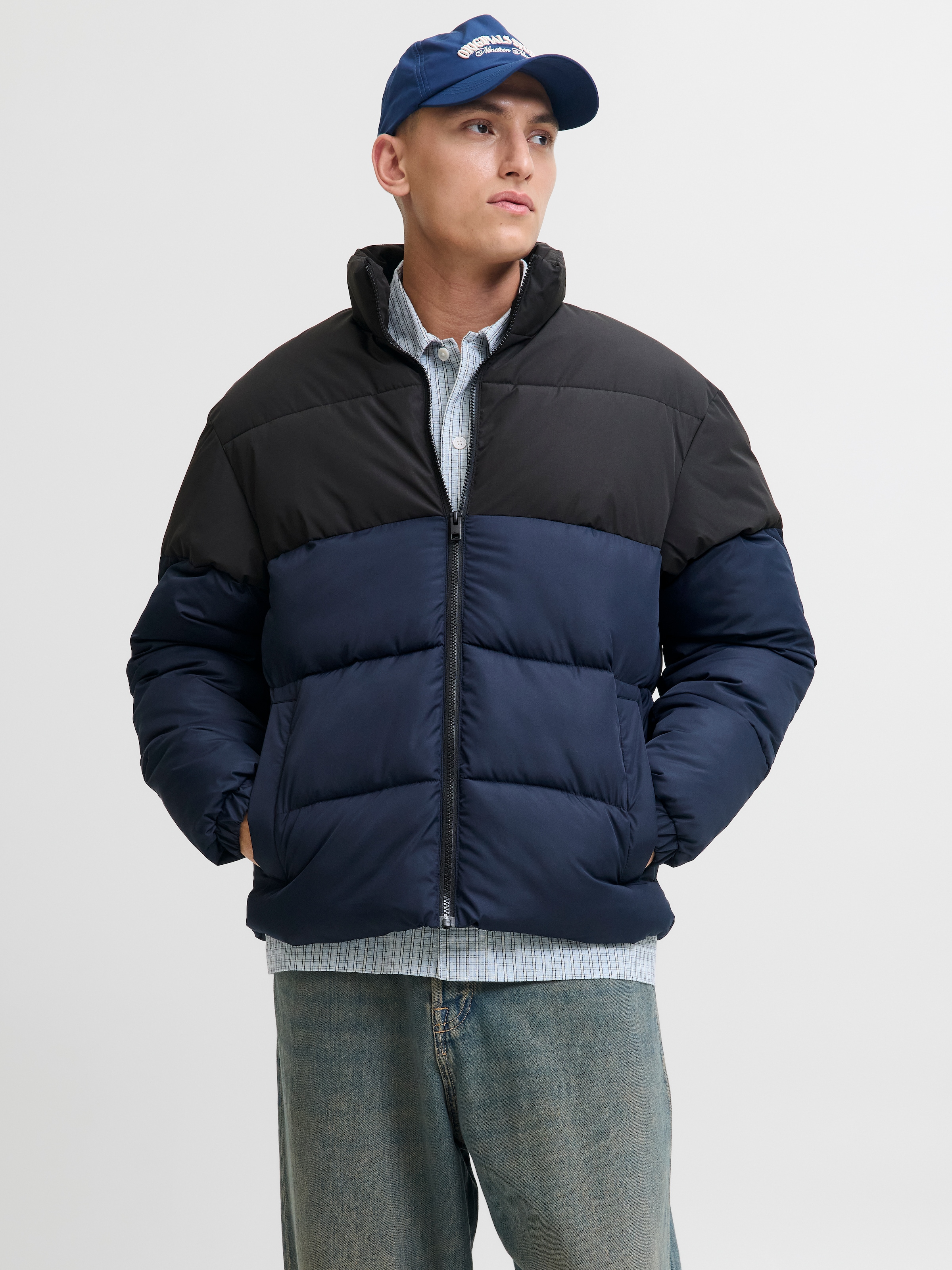 Image of Jack & Jones Steppjacke "JJMAZE PUFFER COLLAR"