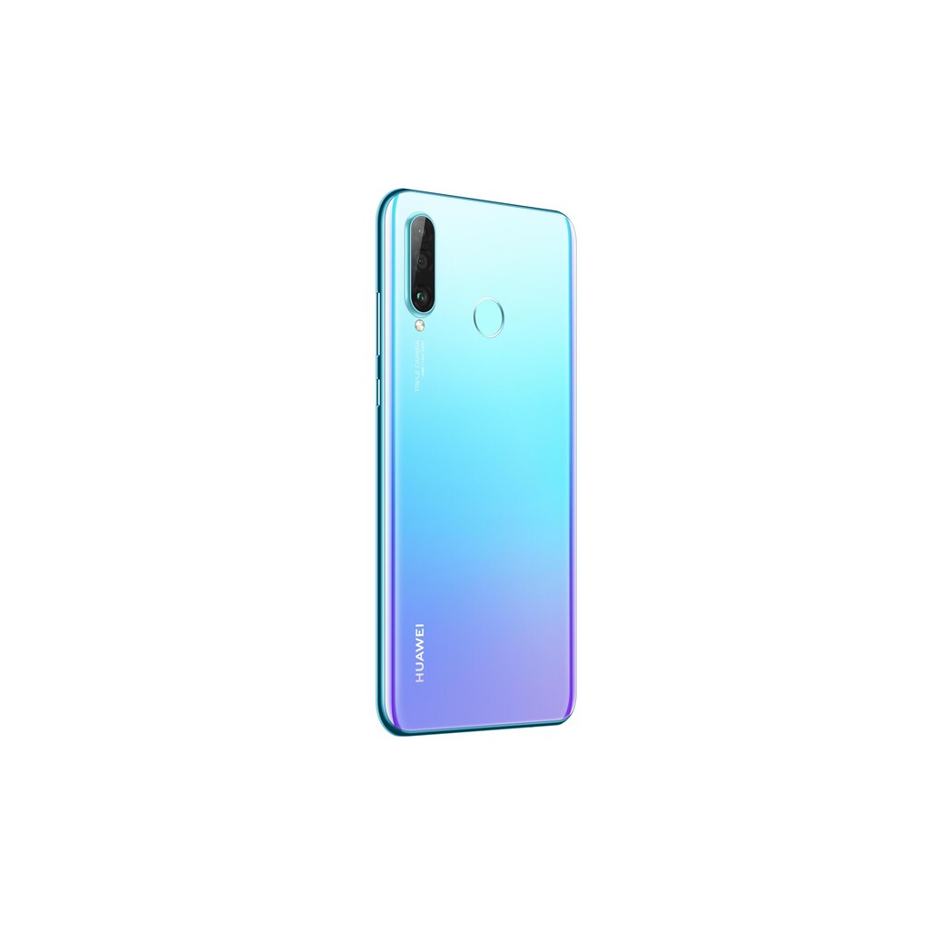 Huawei Smartphone »P30 Lite 256GB Breathing Crystal«, Breathing Crystal/dunkelblau, 15,62 cm/6,15 Zoll, 256 GB Speicherplatz, 48 MP Kamera