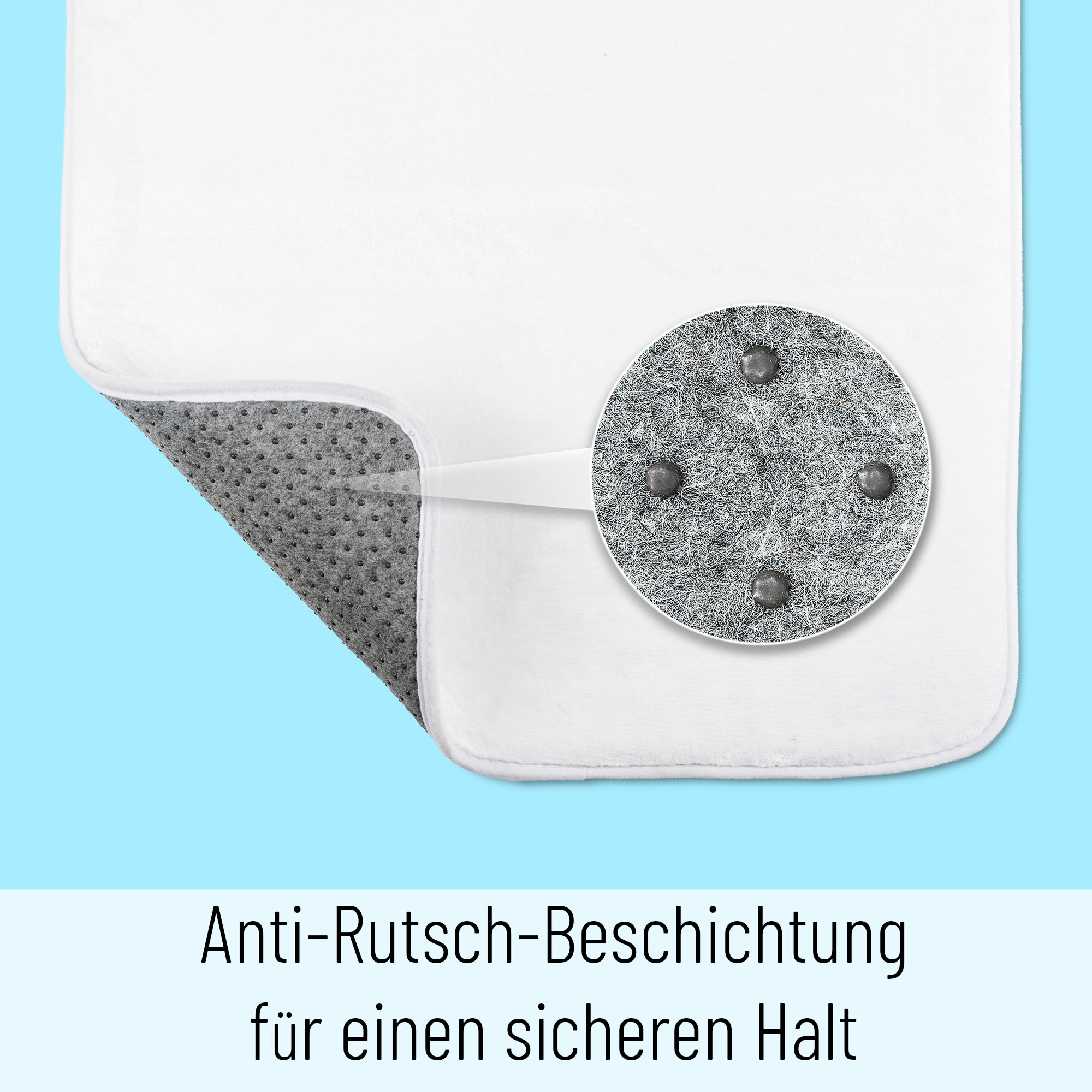 Sanilo Schaum-Badematte »Delphin Korallen«, Memory Schaum-rutschhemmend beschichtet, fussbodenheizungsgeeignet-schnell trocknend-strapazierfähig, super weich, kräftige Farben, rutschhemmend, waschbar, Ø80cm