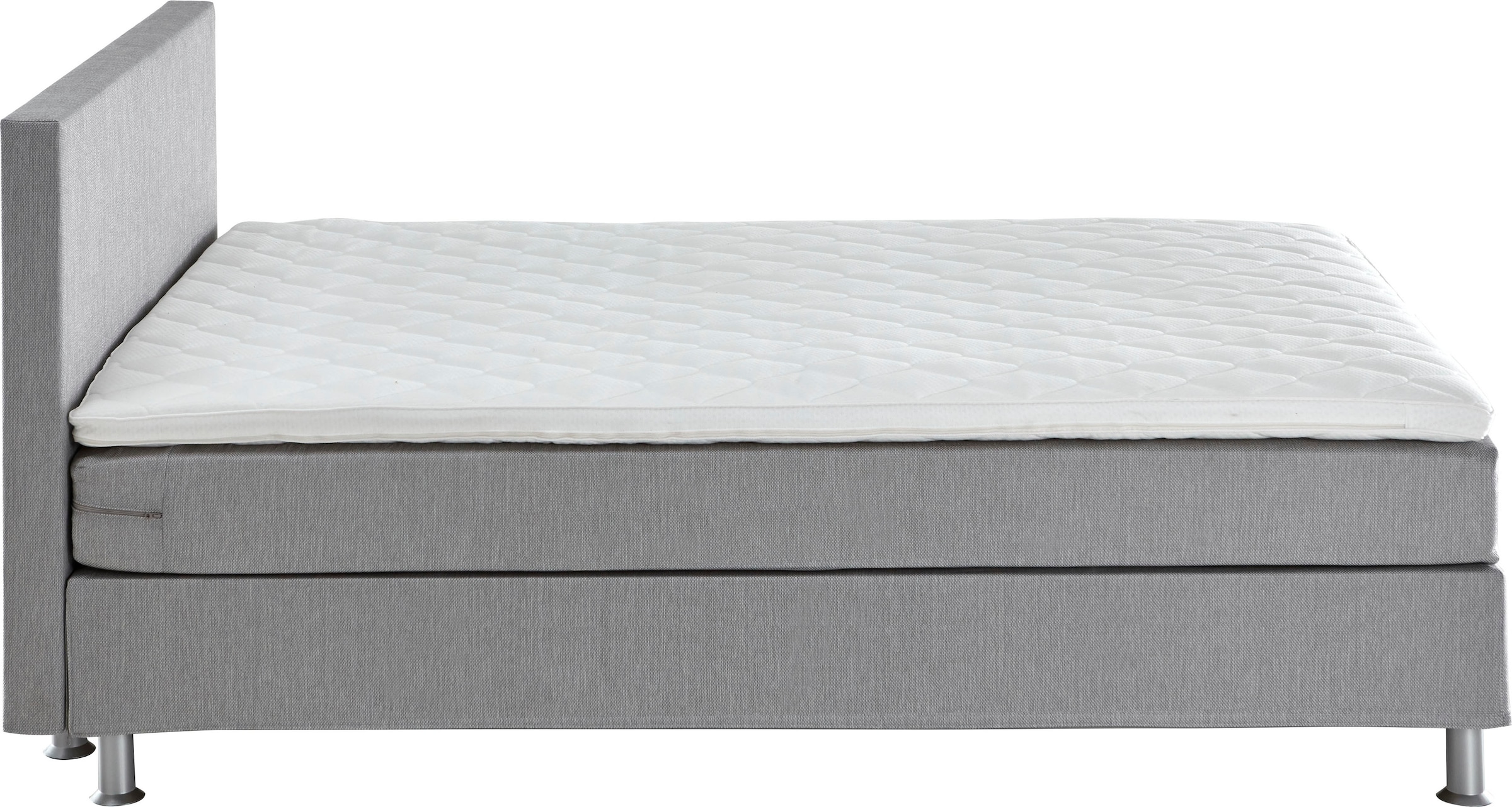 ATLANTIC home collection Boxbett »Edison« inkl. Bonnellfederkern-Matratze und Topper