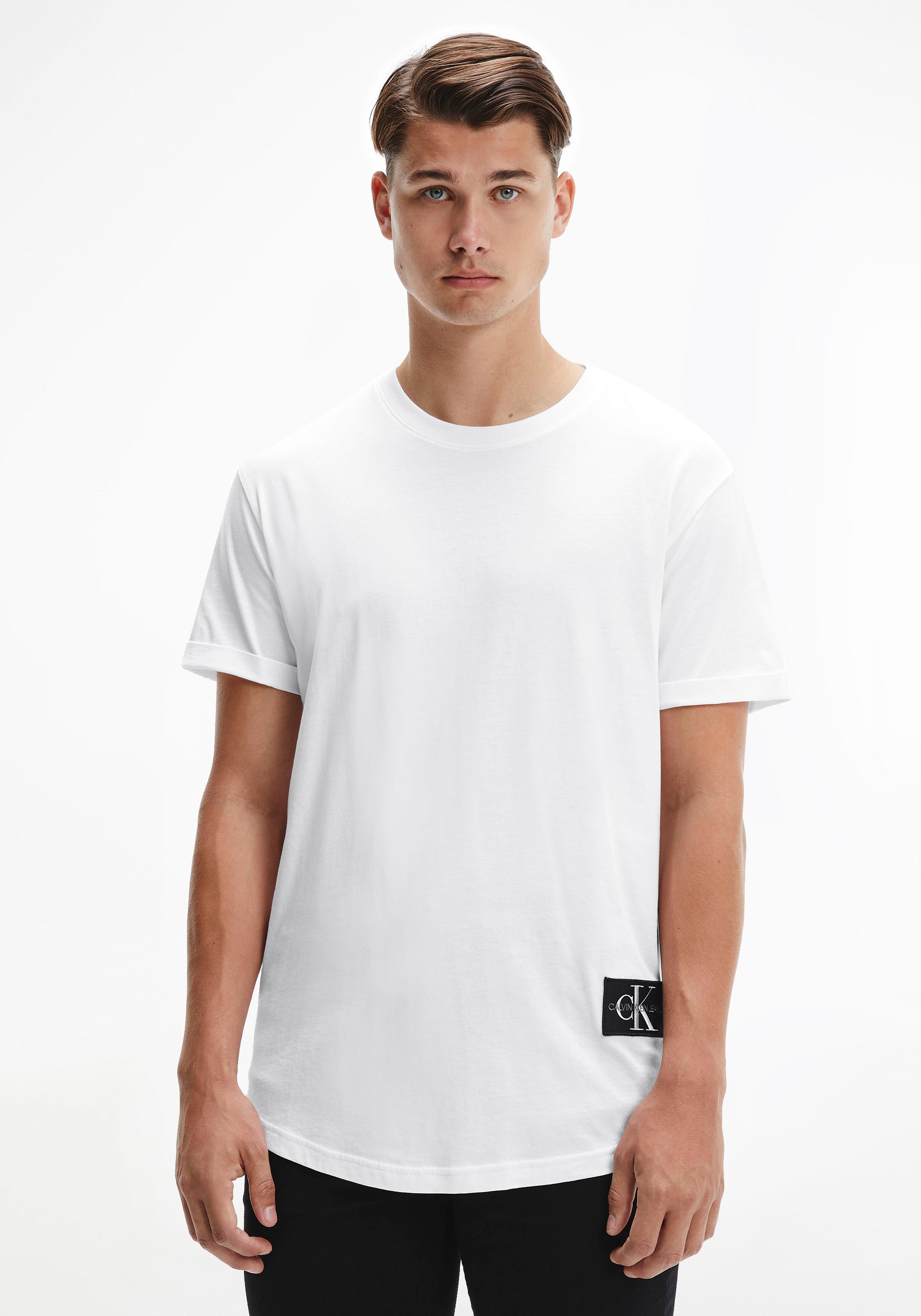 Image of Calvin Klein Jeans T-Shirt »BADGE TURN UP SLEEVE« bei Ackermann Versand Schweiz