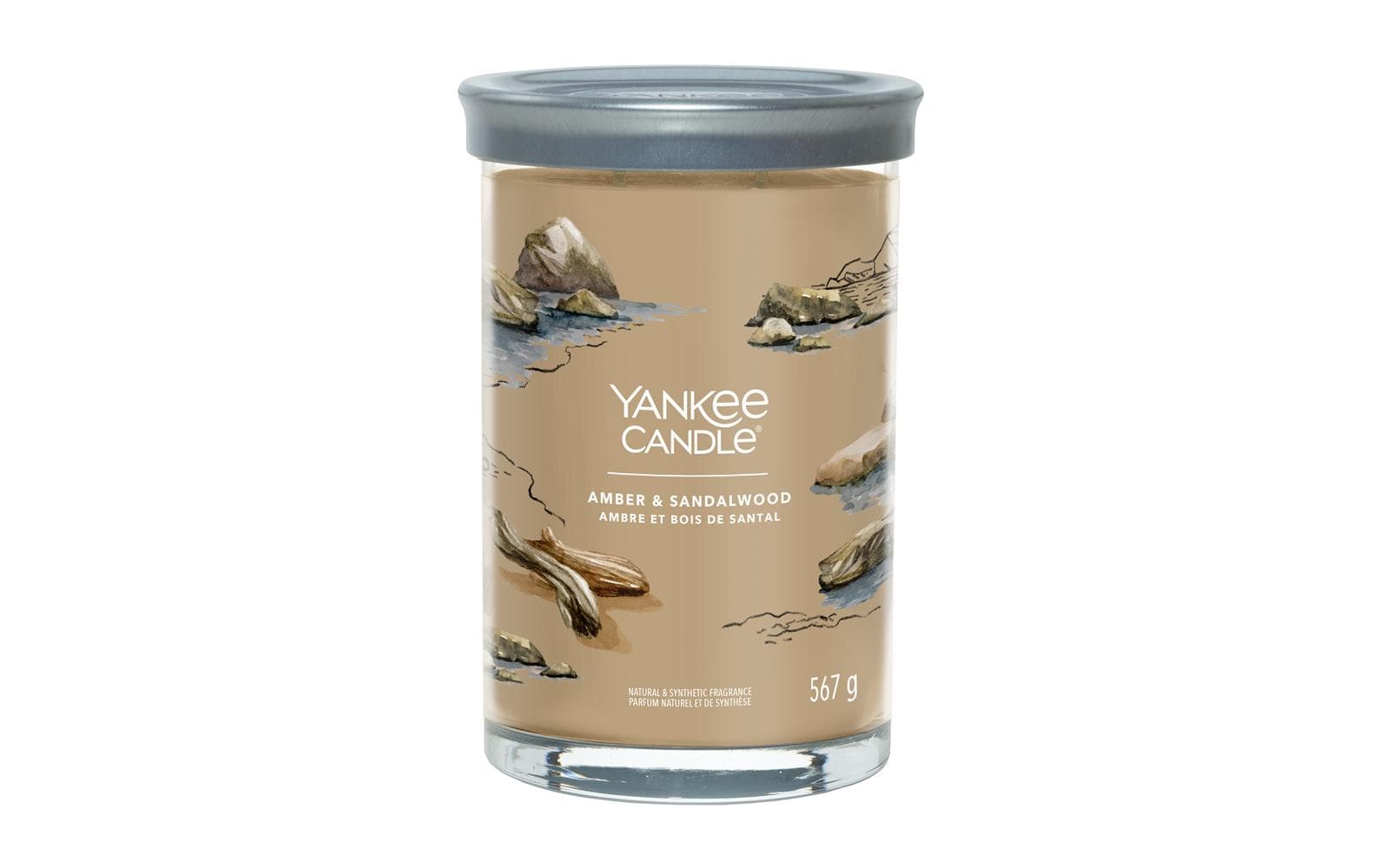 Duftkerze »Yankee Candle Signature Amber & Sandalwood Signature Large Tumbler«