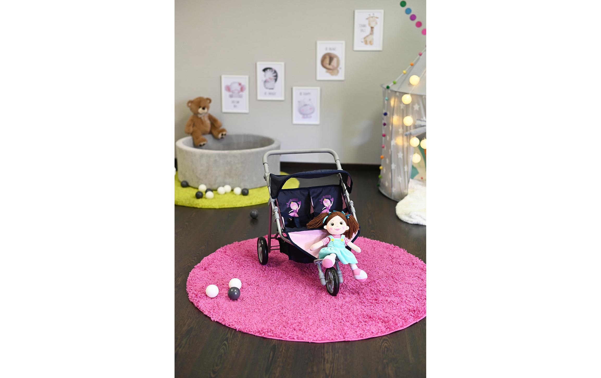 Knorrtoys® Puppen-Zwillingsbuggy »Princess«