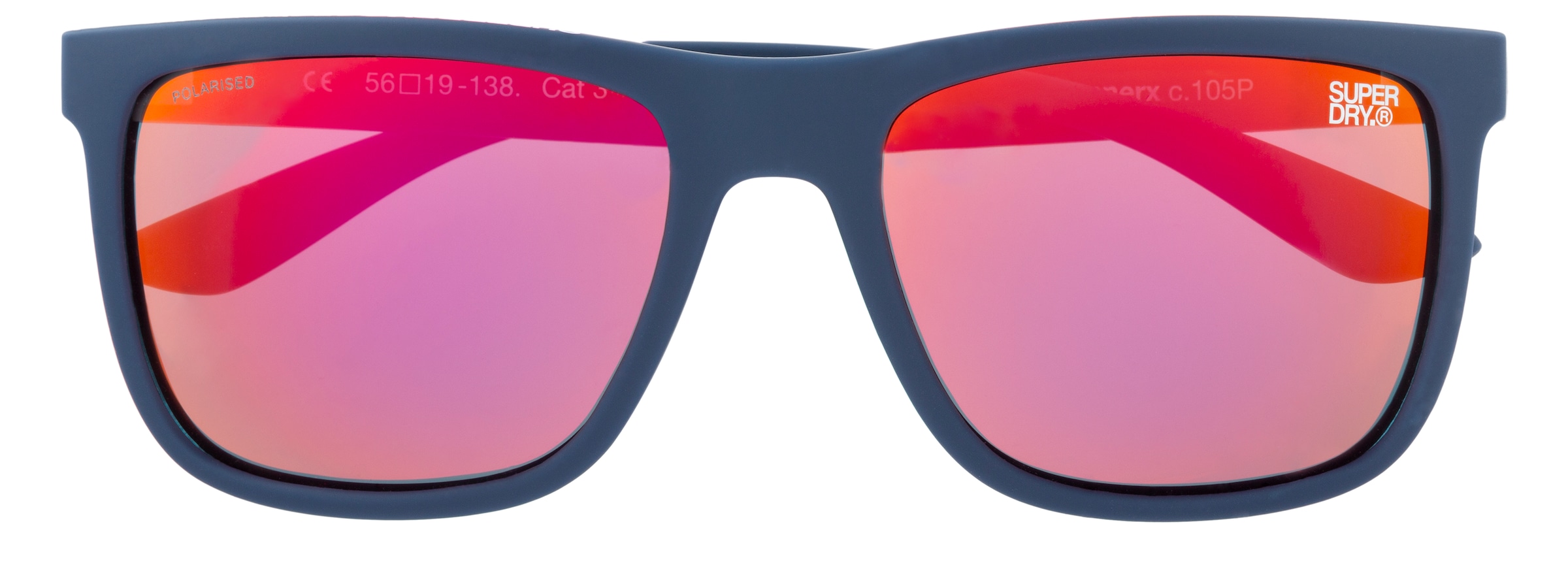 Superdry Lunettes de soleil »Modell 996057« Form Karree/Eckig, Logoschriftzug auf Bügel, Injectionfassung