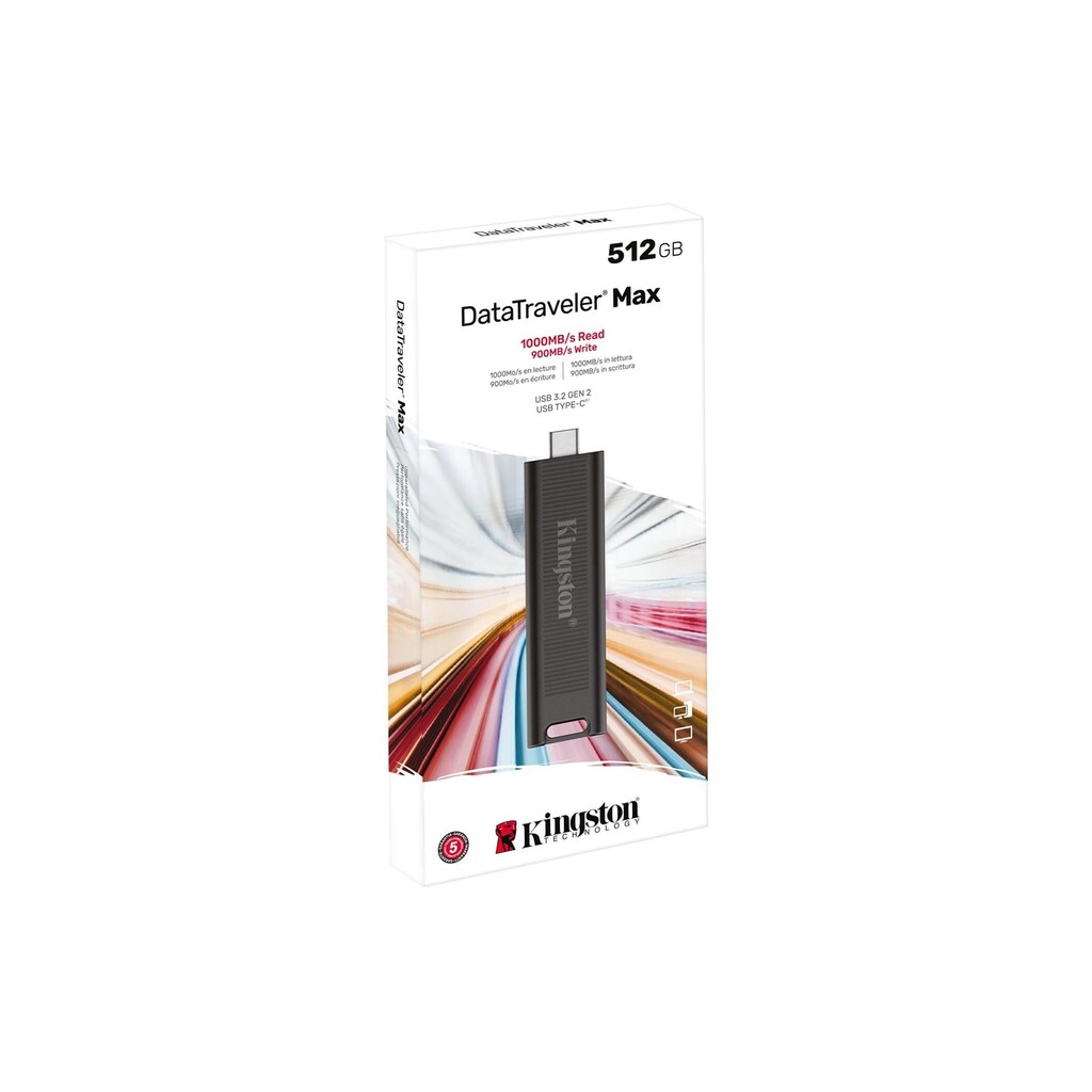 Kingston USB-Stick »DataTraveler Max«, (Lesegeschwindigkeit 1000 MB/s)