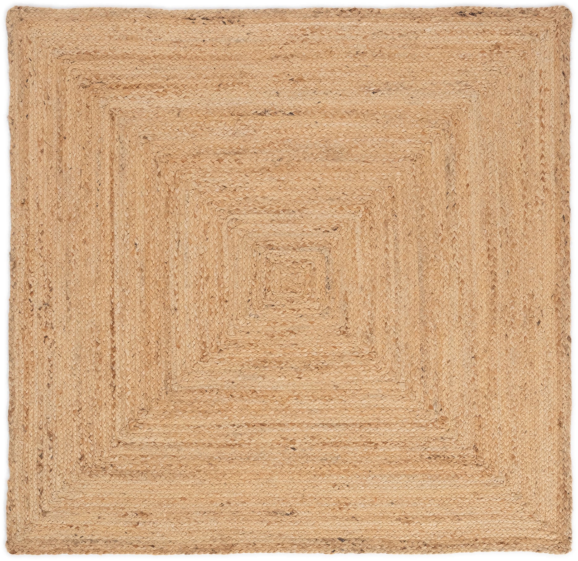 carpetfine Teppich »Nele Juteteppich Naturfaser«, rechteckig, 6 mm Höhe, geflochtener Wendeteppich aus 100% Jute, quadratisch und als Läufer