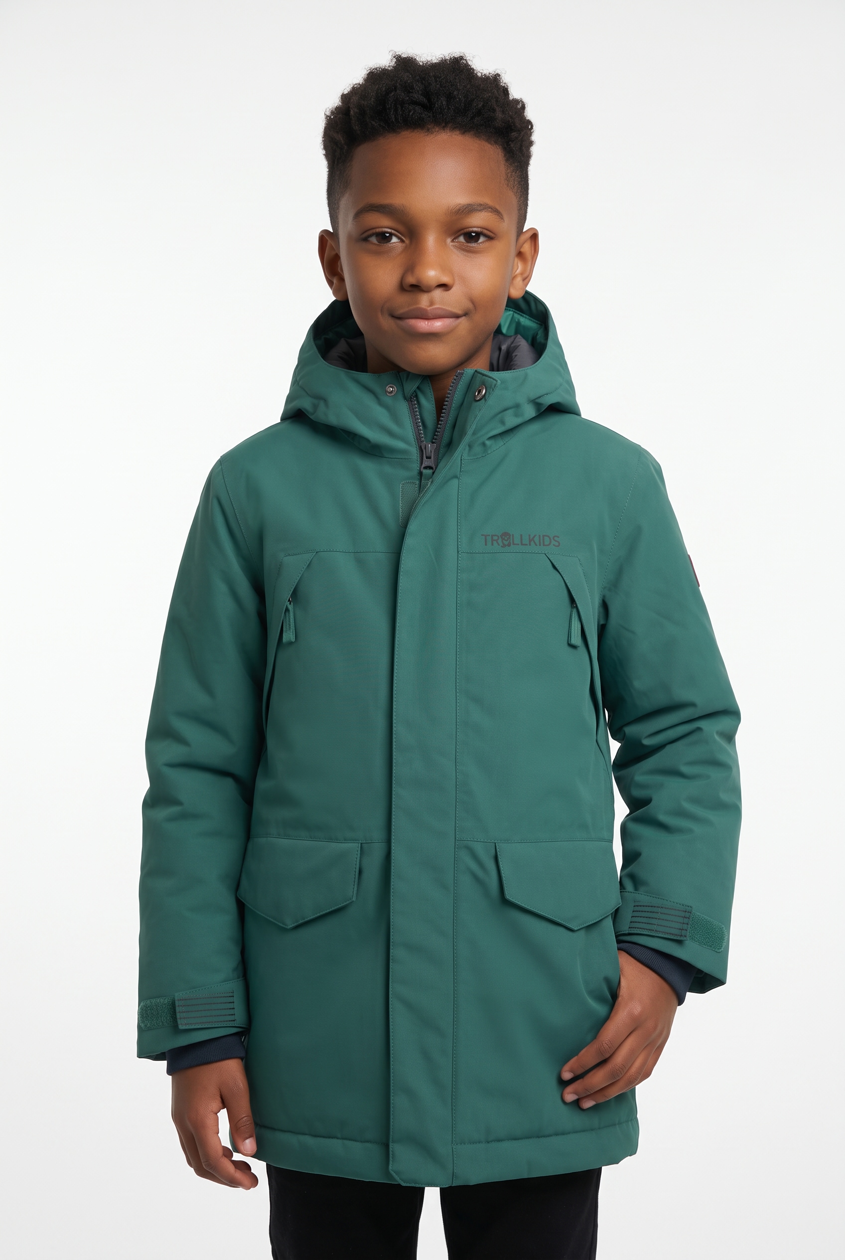 Image of TROLLKIDS Parka "KIDS HARSTAD JACKET" sportlich, warm wattiert, wasserdicht, Children