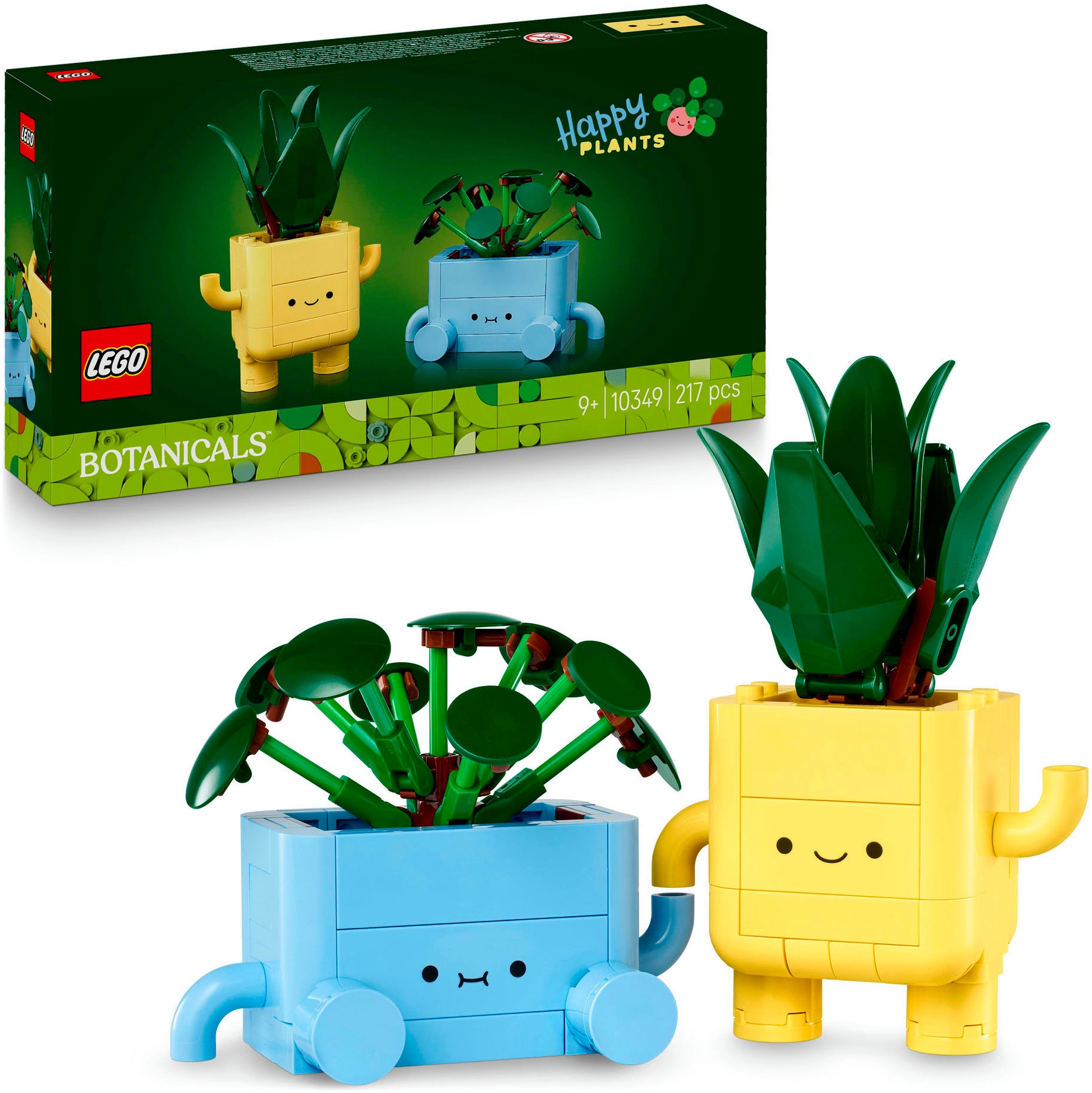 Image of LEGO Konstruktionsspielsteine "Fröhliche Pflanzen (10349), LEGO Botanicals" Made in Europe