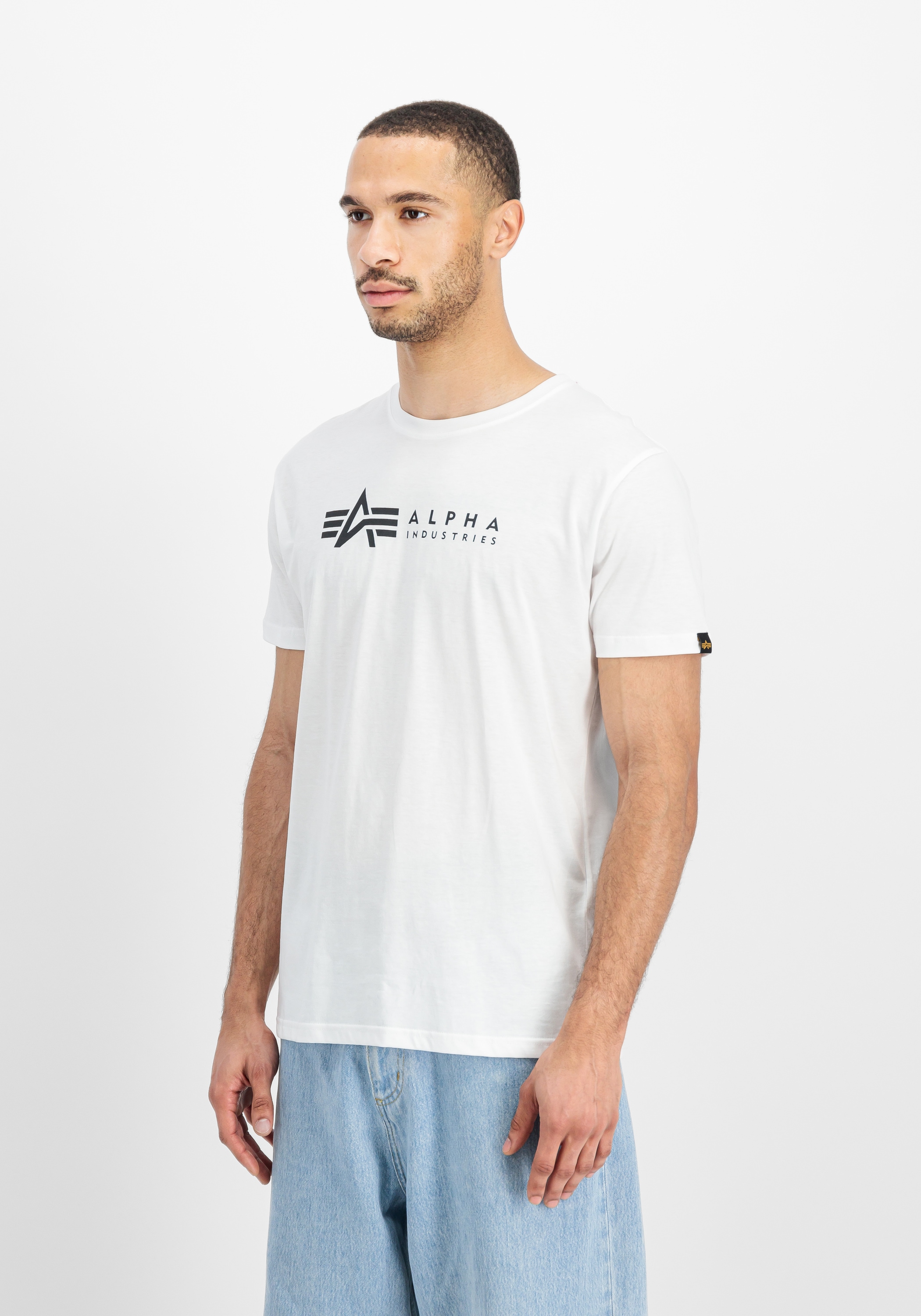 Alpha Industries T-Shirt »Alpha Industries Men - T-Shirts Alpha Label T-Shirt 2 Pack«