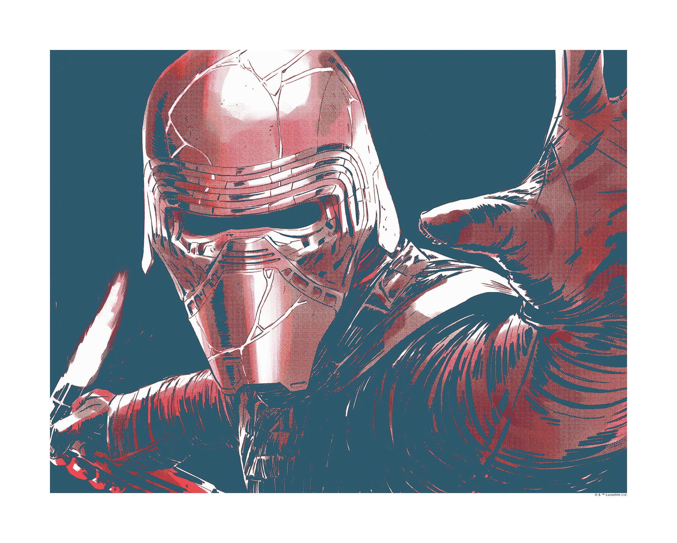 Image of Komar Poster »Star Wars Faces Kylo«, Star Wars bei Ackermann Versand Schweiz