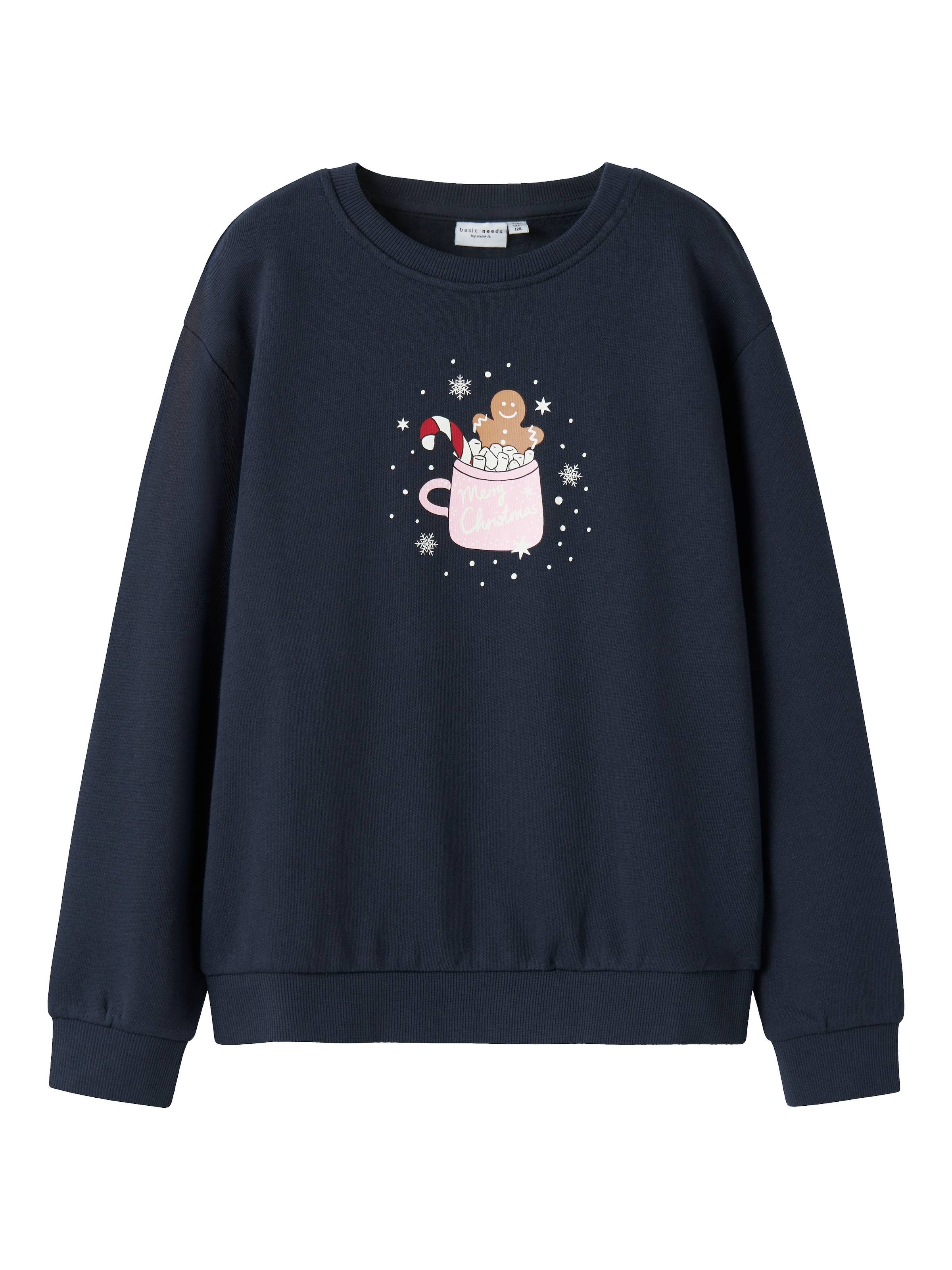 Name It Sweat-shirt »NKFVISMAS LS NREG SWEAT BRU«
