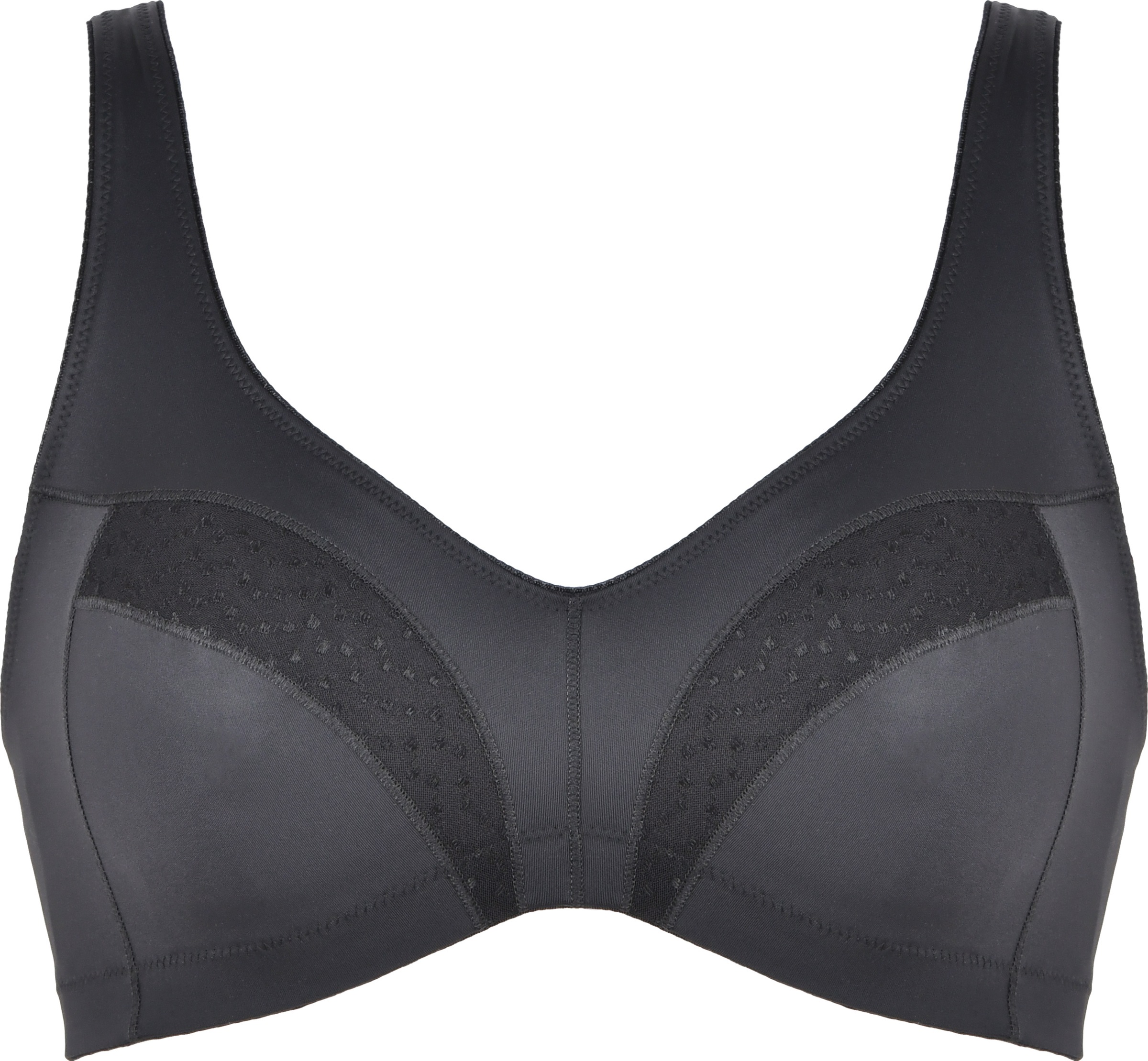 Image of Naturana Soft-BH "Comfort Straps" 1 nahtlose Cups, breite Träger, ohne Bügel, elastisch, bequem, feminin