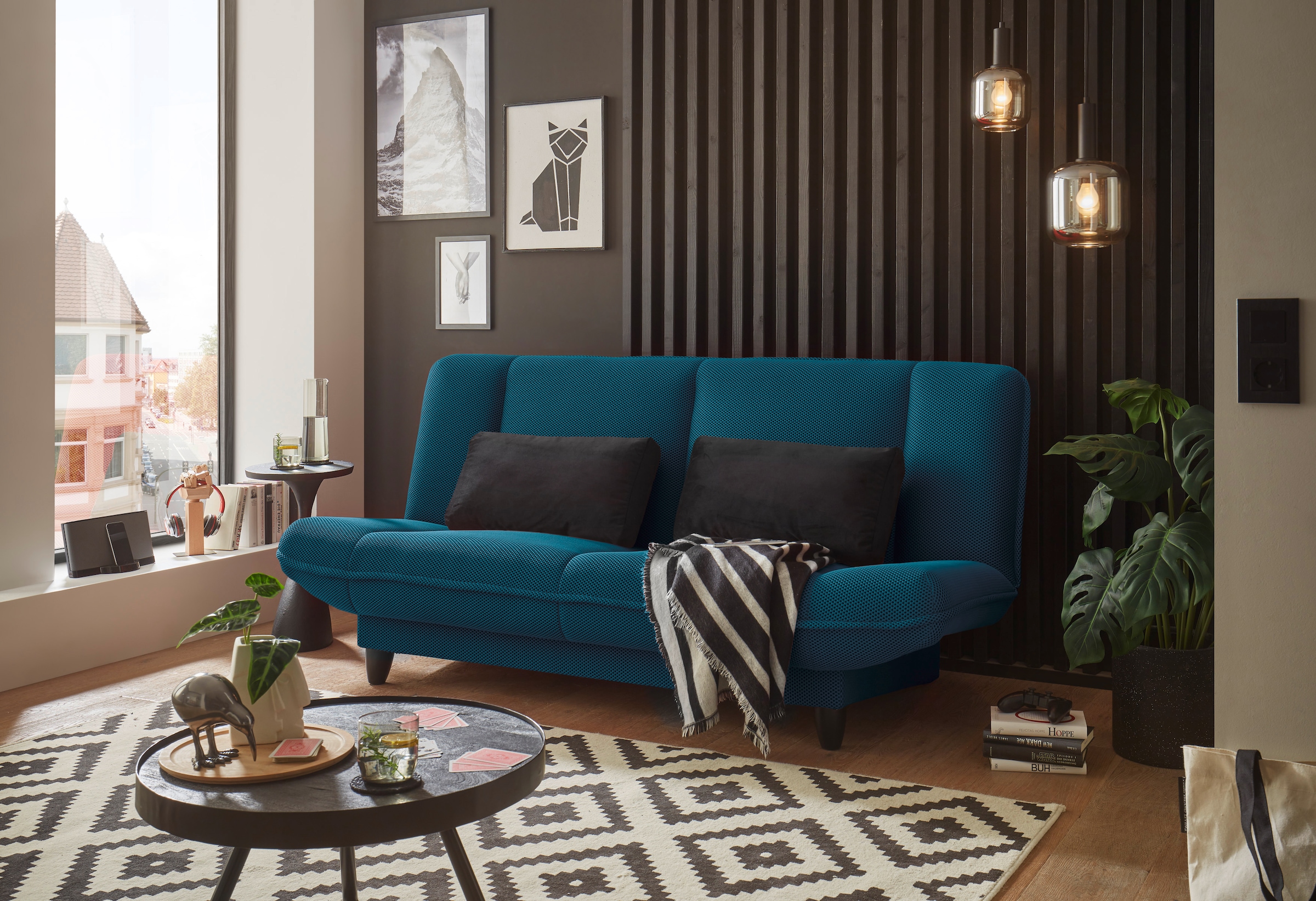 ED EXCITING DESIGN Schlafsofa »Amalia«, mit Schlaffunktion und Bettkasten