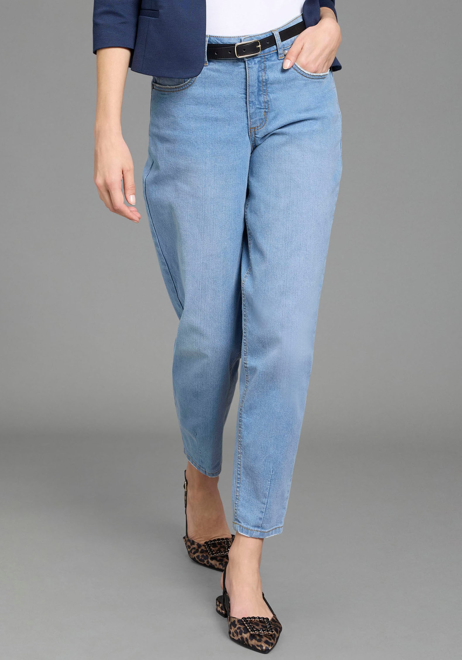 Laura Scott Ceinture en cuir in modisch schmaler Form - NEW