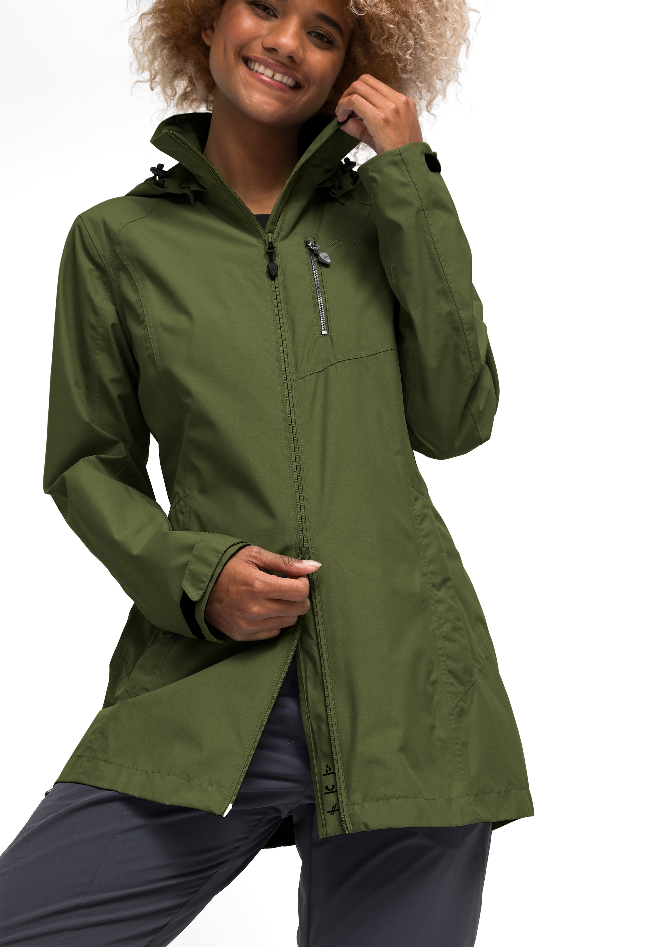 ♕ Maier Sports Funktionsjacke »Perdura Coat W«, Modischer Mantel mit vollem  Wetterschutz versandkostenfrei auf