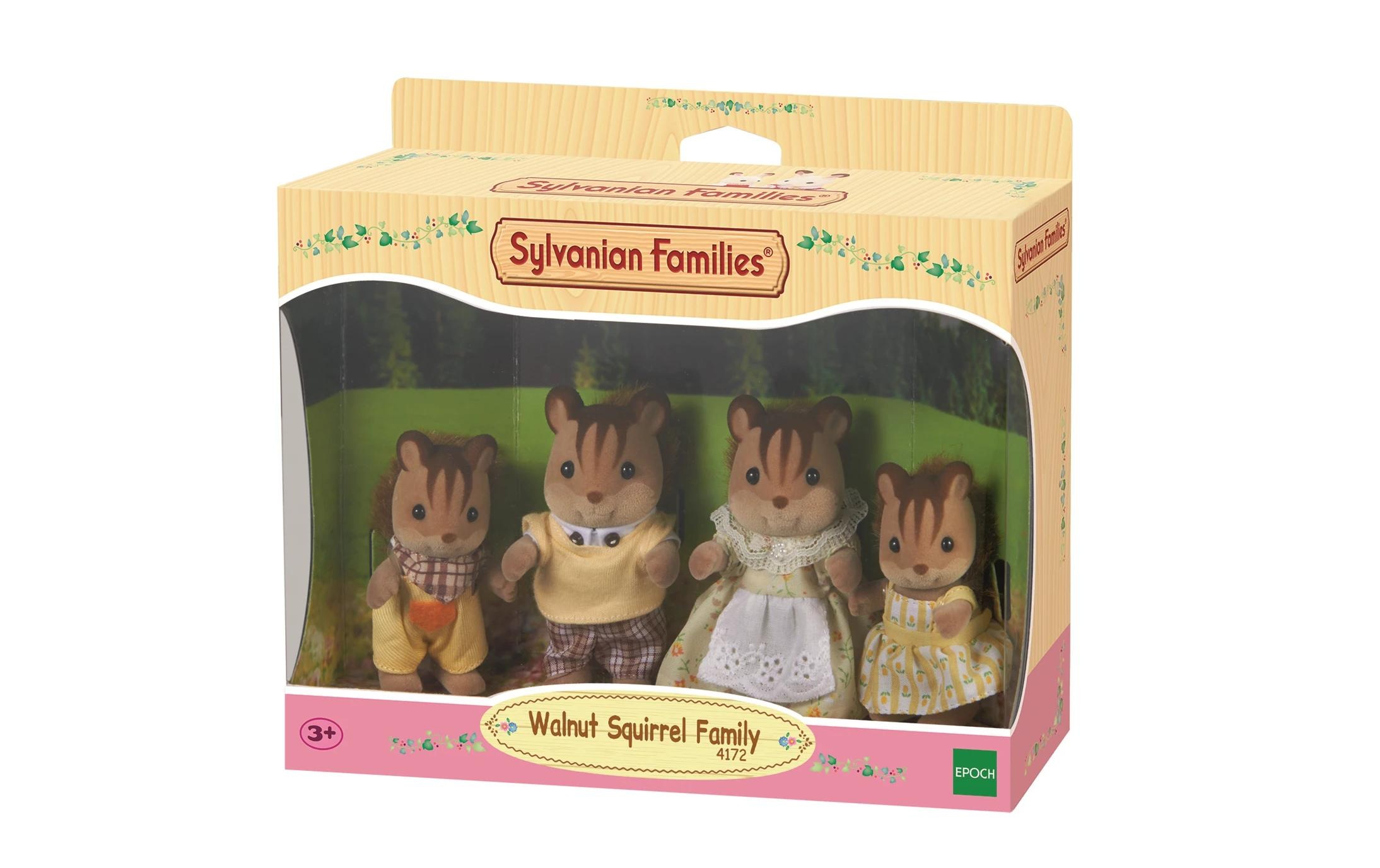 Sylvanian Families Spielfigur »Walnuss Eichhörnchen Familie«