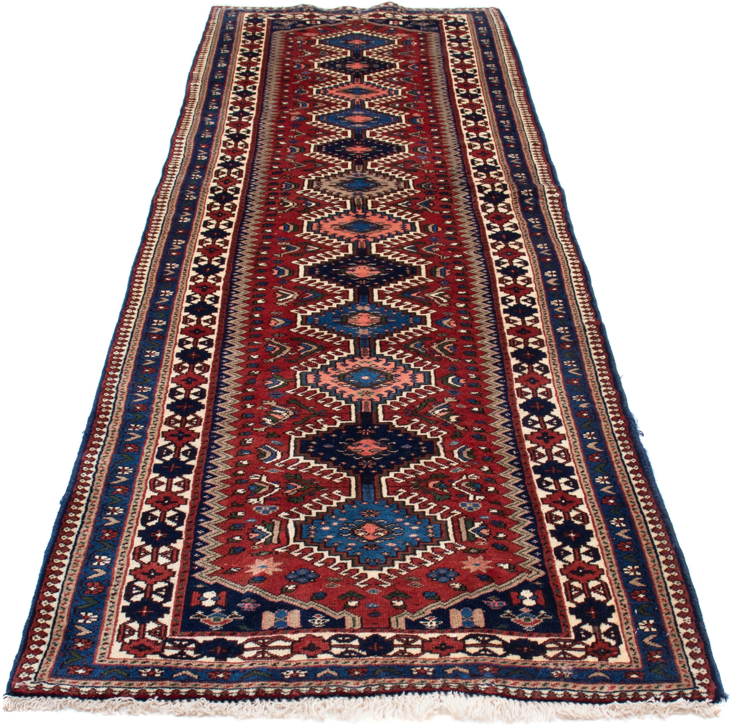 Image of morgenland Orientteppich »Perser - Nomadic - 304 x 84 cm - mehrfarbig«, rechteckig, 10 mm Höhe, Wohnzimmer, Handgeknüpft, Einzelstück mit Zertifikat bei Ackermann Versand Schweiz
