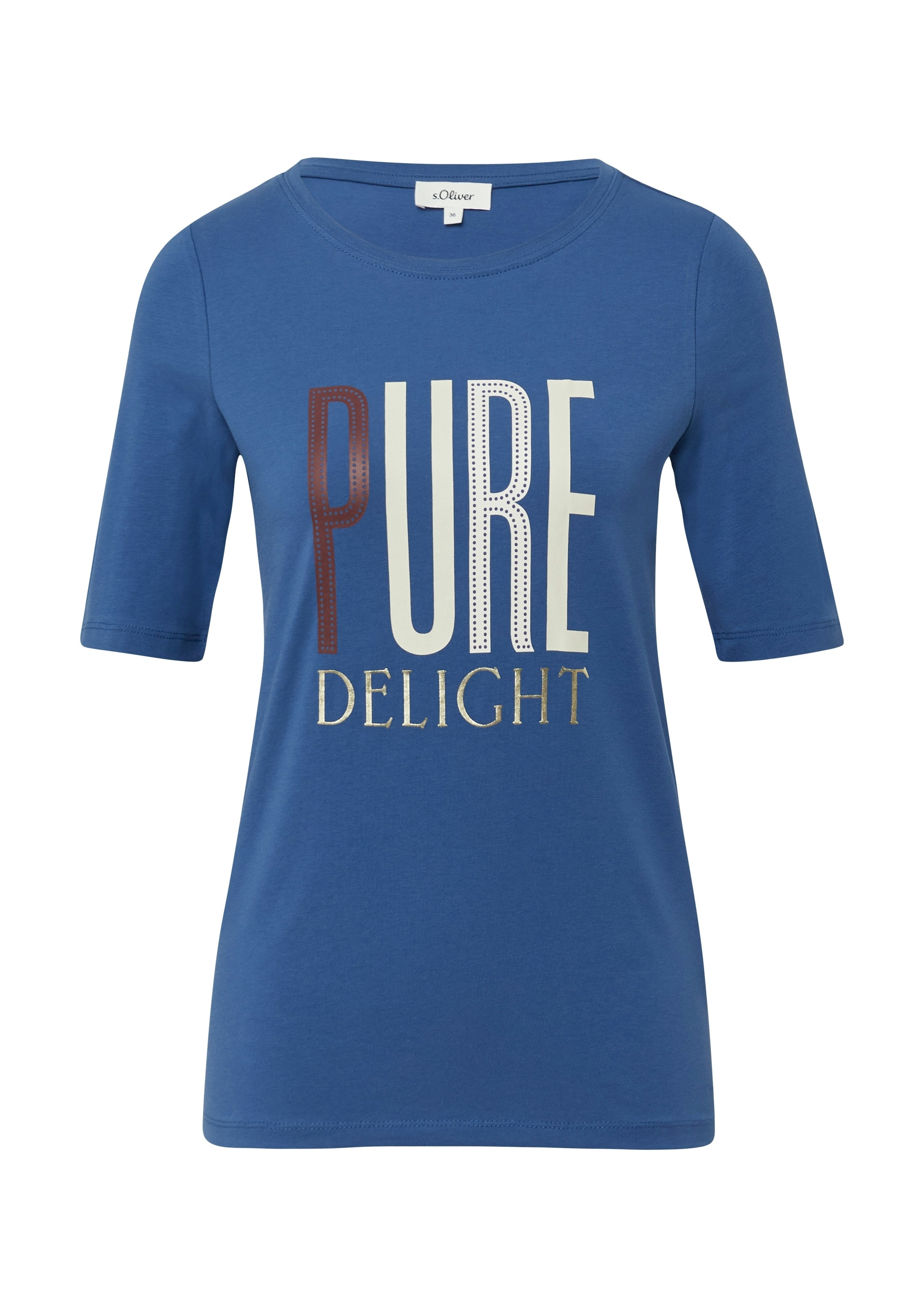s.Oliver T-shirt avec impression frontale