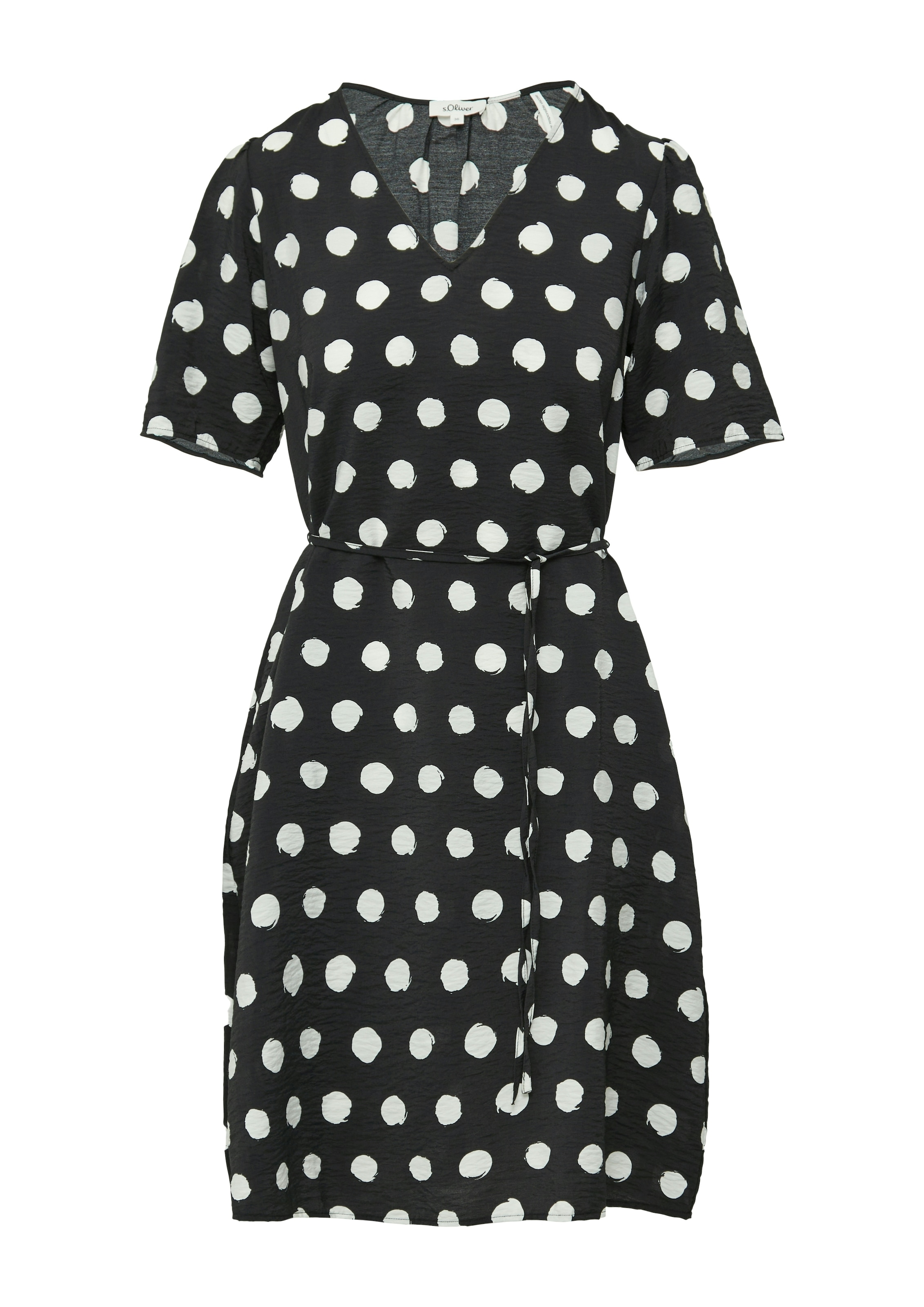 s.Oliver Mini-robe Robe d'été à imprimé intégral