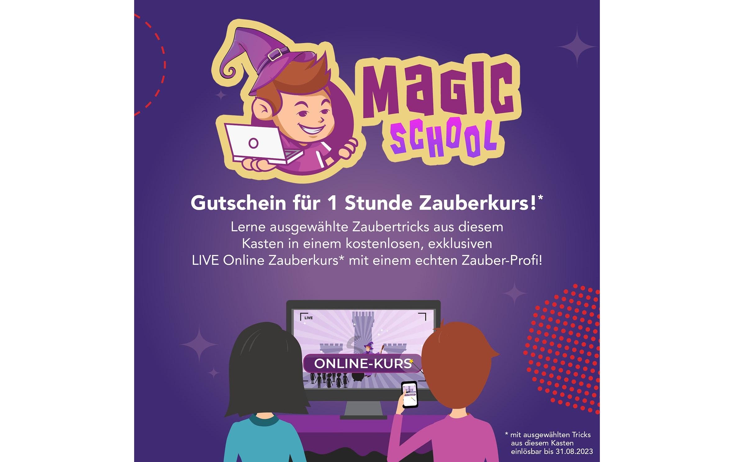 Kosmos Spiel »Die Zauberschule Magic - Silberfarben Edition«