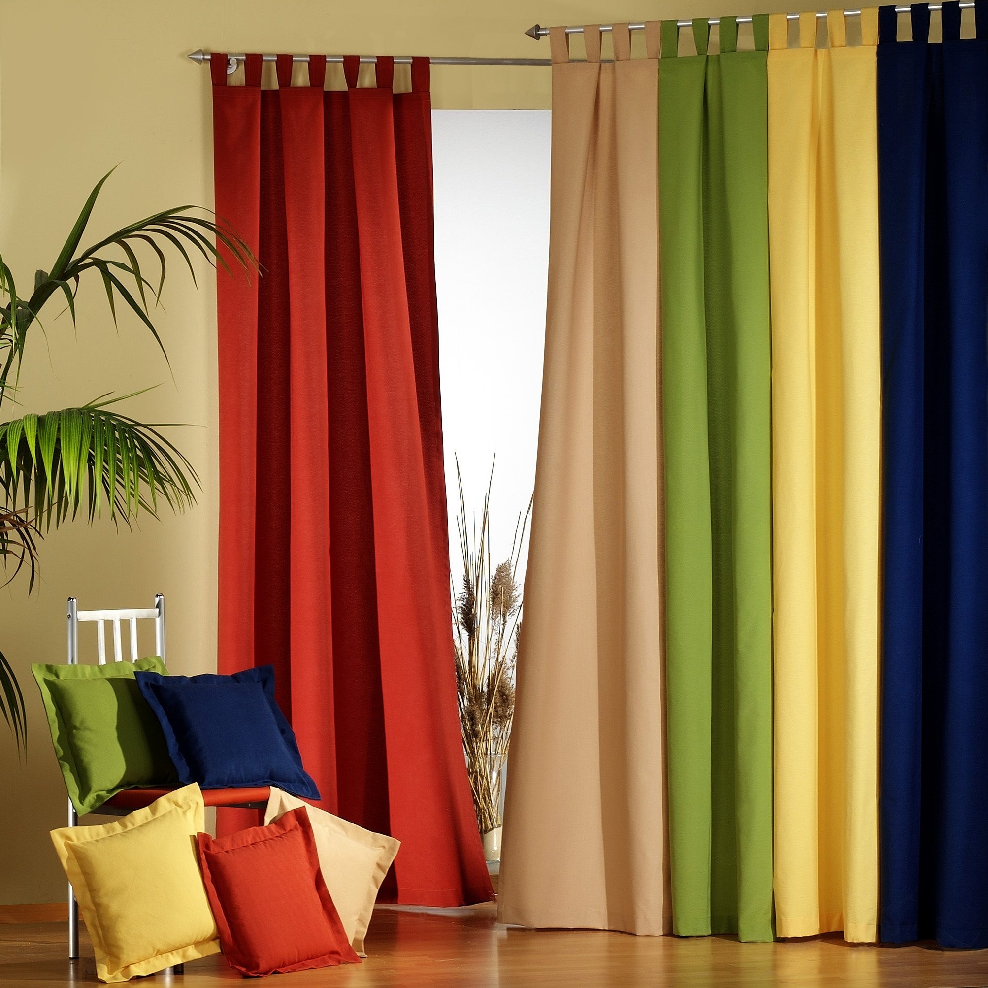 Image of Weckbrodt Vorhang "Sento" Schlaufen 1 Stk. tlg. Baumwolle, blickdicht, matte Struktur, unifarben, Gardine, Store