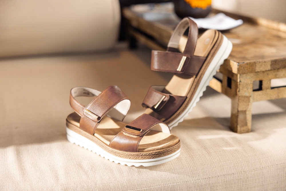 Remonte Sandales compensées  Riemchensandale, Bequemschuh mit Schmuckelementen