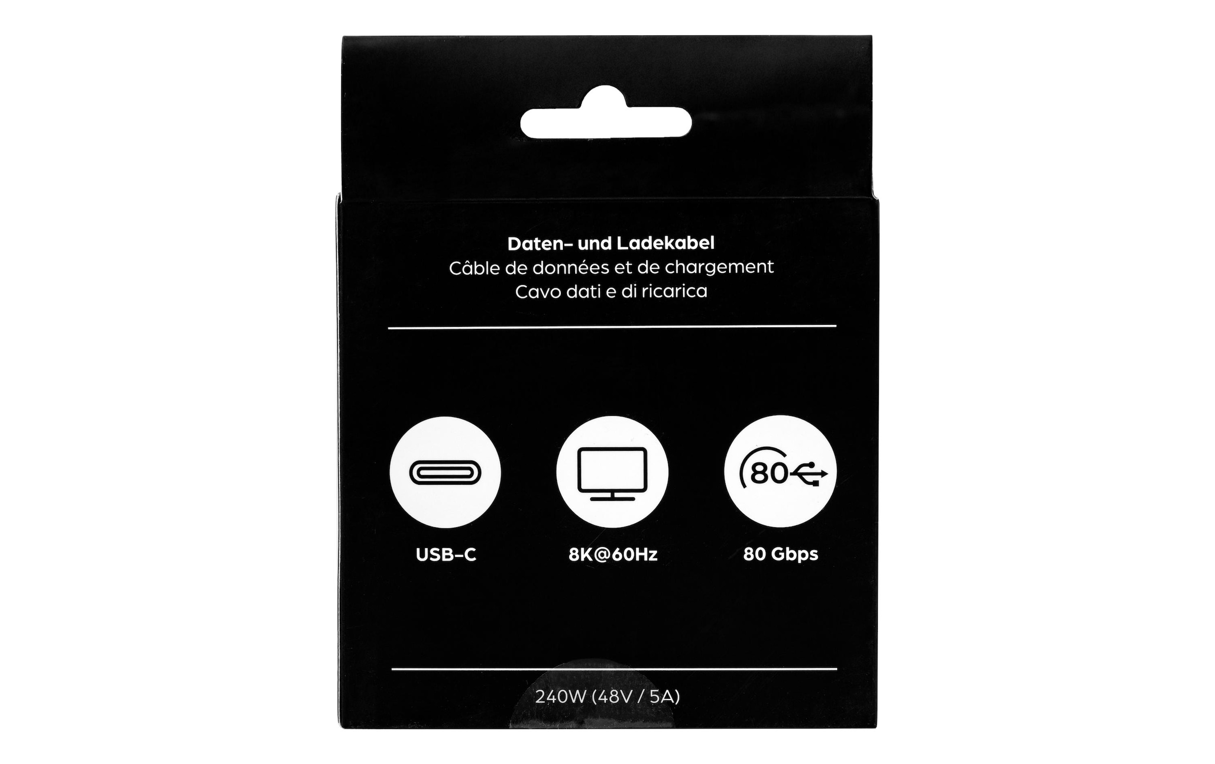 onit USB-Kabel »v2.0 Premium USB C - USB C 0.5 m«, 50 cm