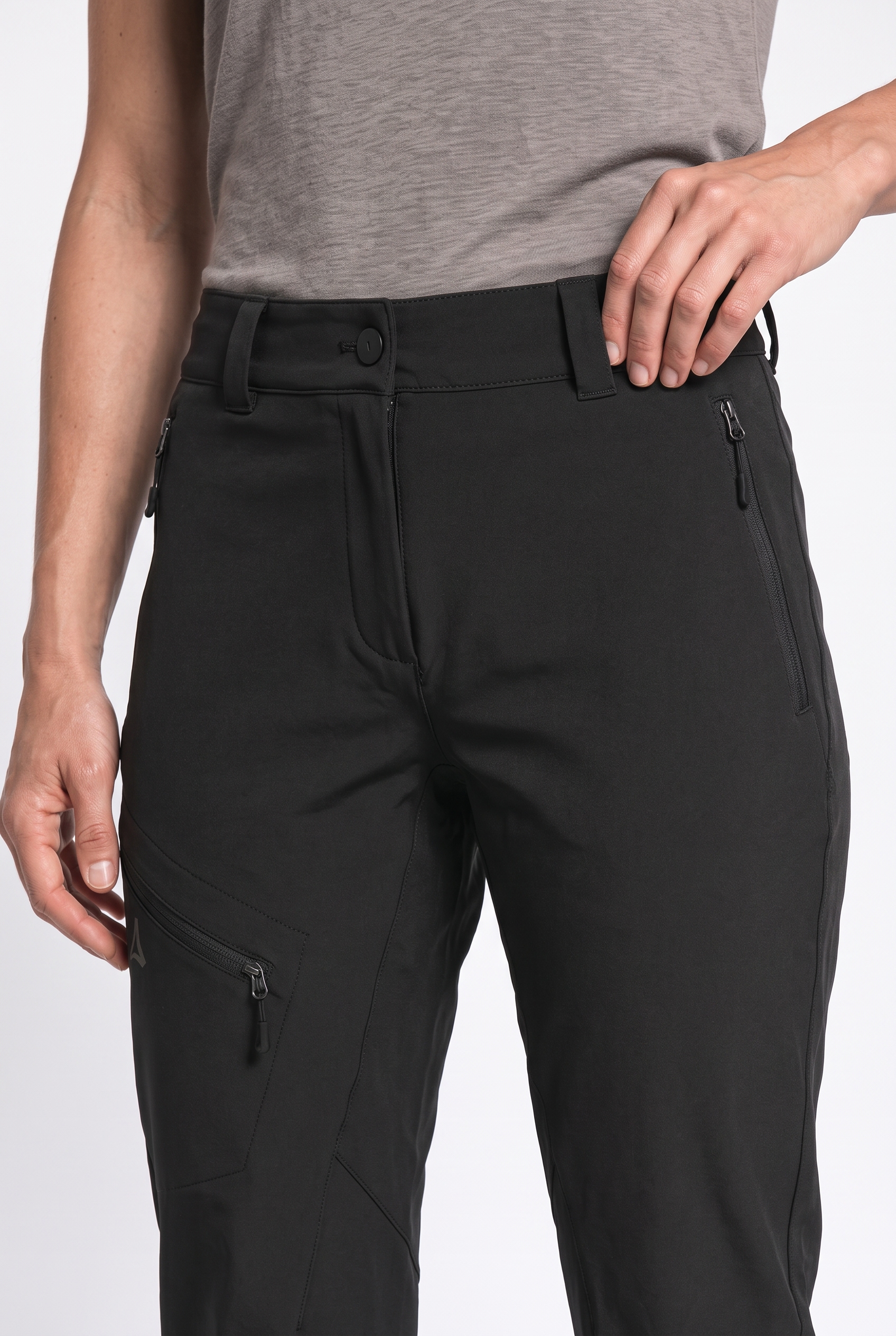 Schöffel Pantalon de trekking »Pants Style Cascata WMS«  matériau déperlant, intérieur chauffant, stretch 4 directions